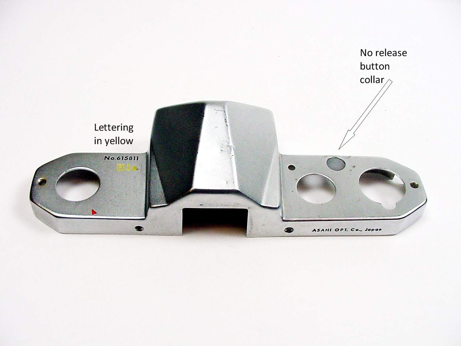 Pentax H1a camera top | No release collar | $3.35 | #615xxx |