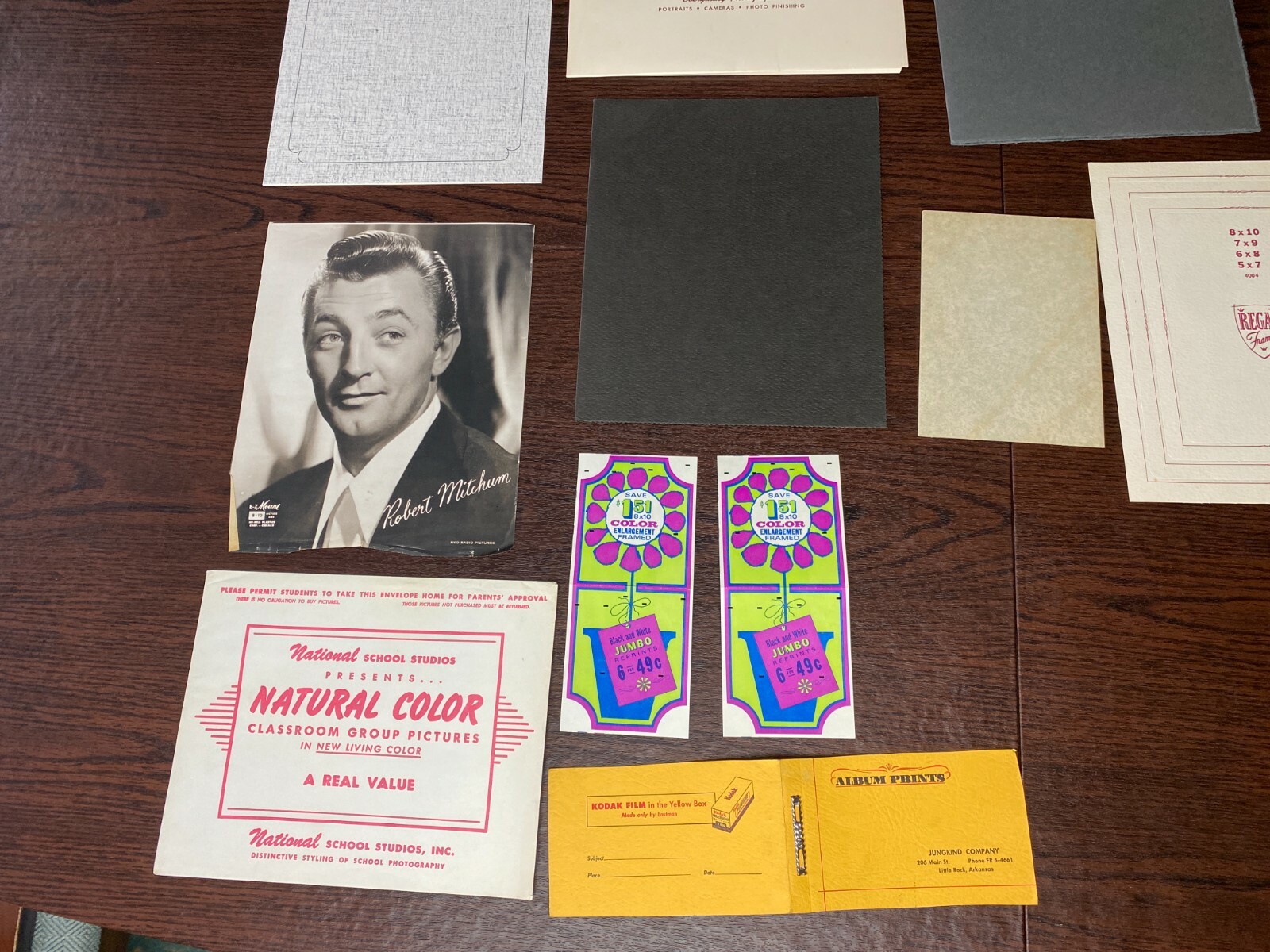 Vtg Photography Ephemera Folders Mounties Corners Matt Paper Frames Ephemera
