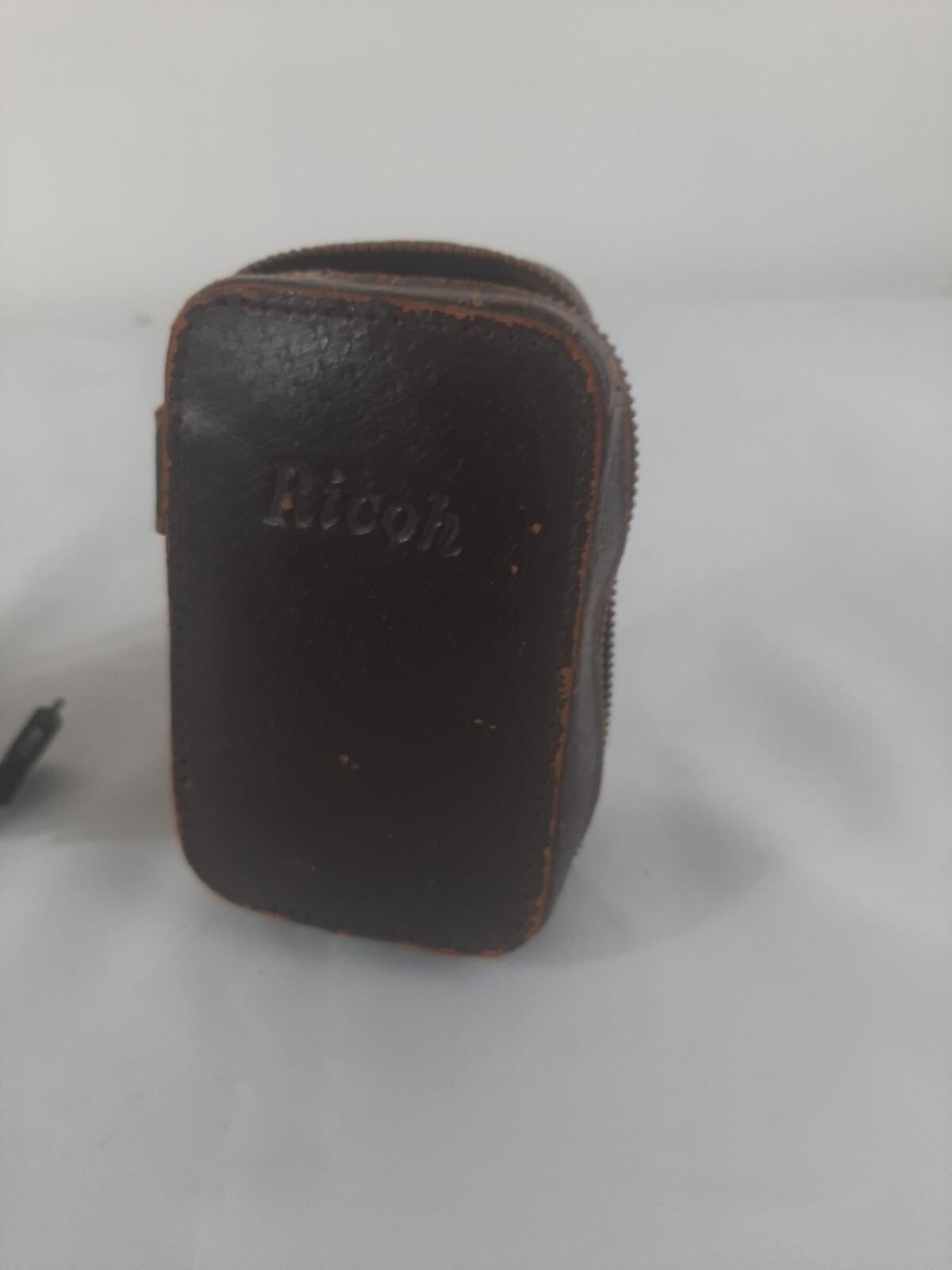 Ricoh BC-605 Folding Camera Flash Unit with Leather Soft Case | Untested