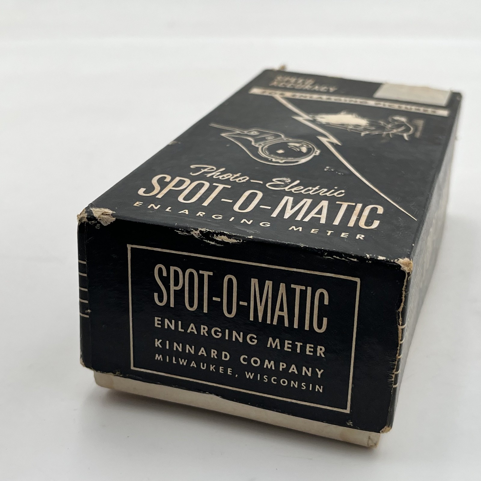 VTG Spot-O-Matic Enlarging Meter Exposure Time Photography Equip Steampunk Decor