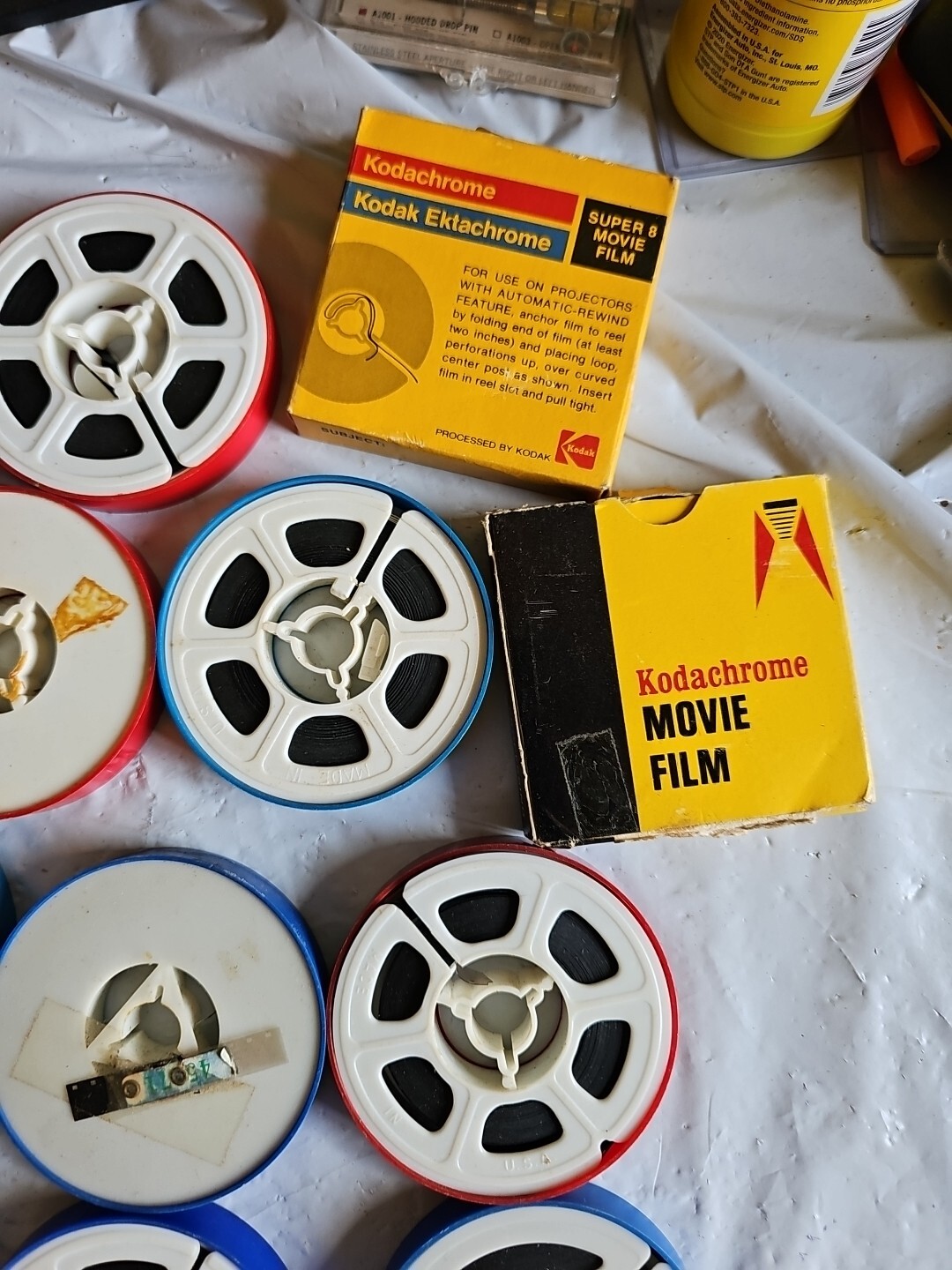 3″ Plastic Film Reels with Canister Containers 19 Qty BK