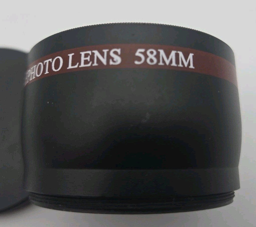 Commander Optics 58mm Pro High Definition 2.2X AF Telephoto Lens + Lens Cap