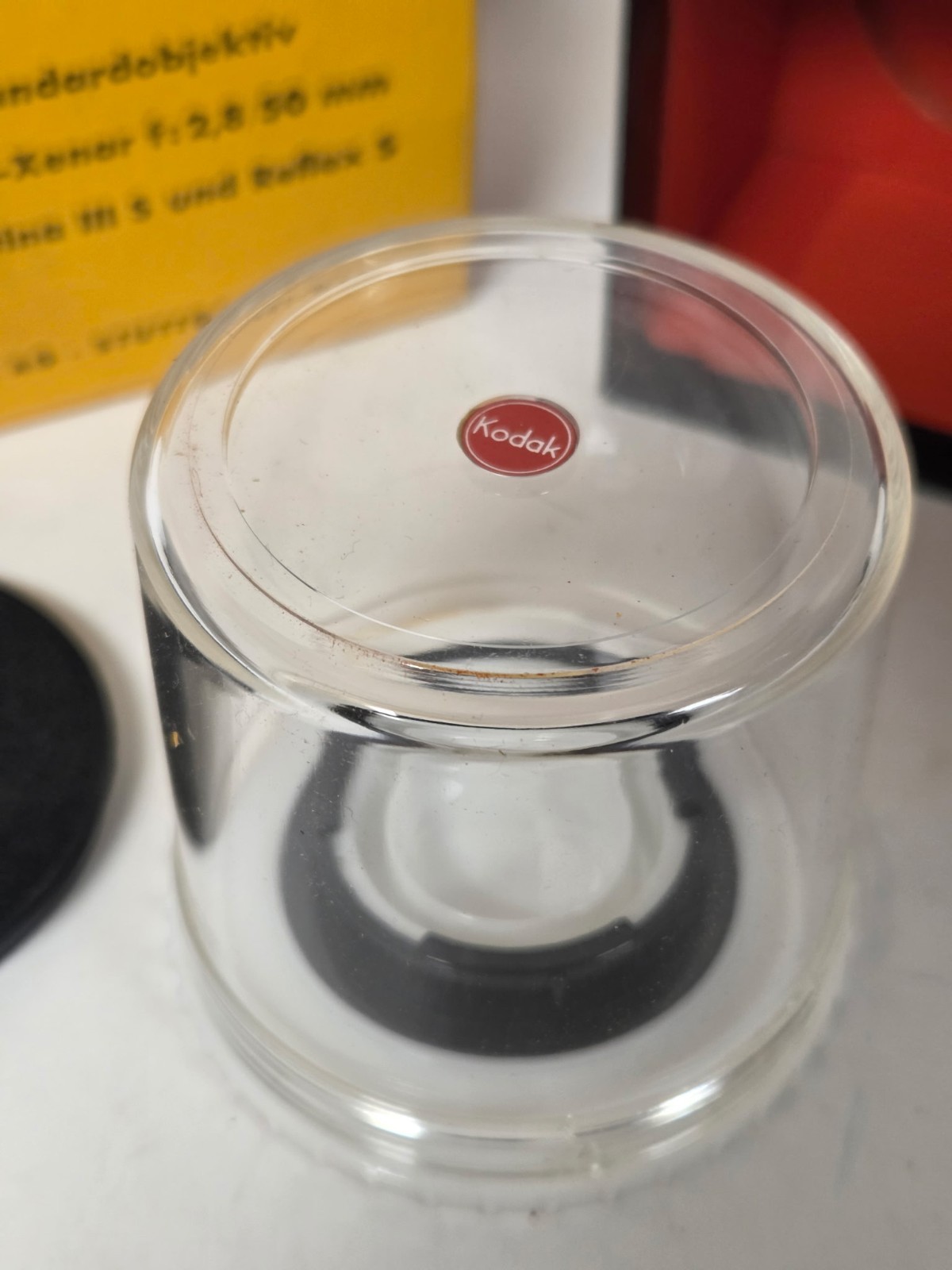 Vintage Kodak Retina Lens Bubble Cover & Box