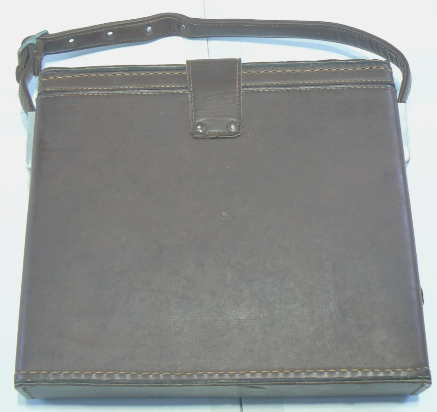 Polaroid Leather Compartment Case for Folding SX-70 Tan Camera & Accessories R