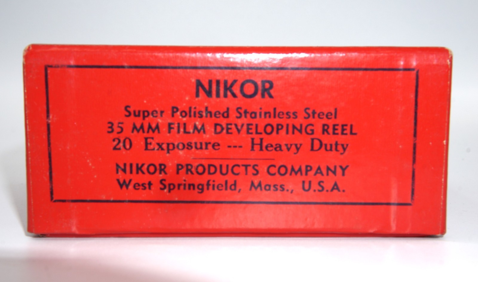 Vintage Nikor Metal 35mm Film Developing Reel for up to 20 Exposure Roll of Film