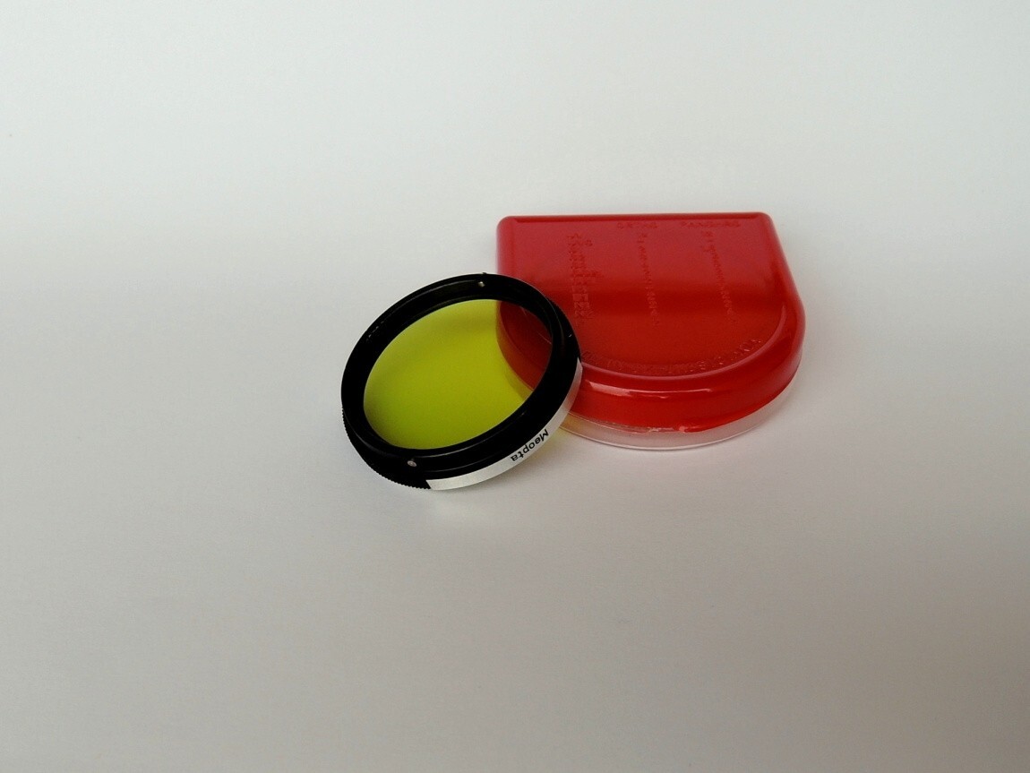 Flexaret MEOPTA GGR1 B36 Color Filter Czechoslovakia Genuine Accessories Bayonet