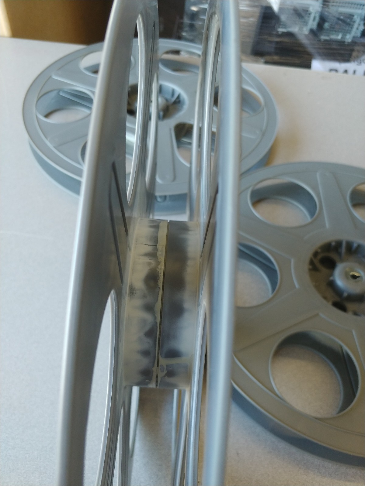 Lot of 3 Plastic 35mm Film Reels