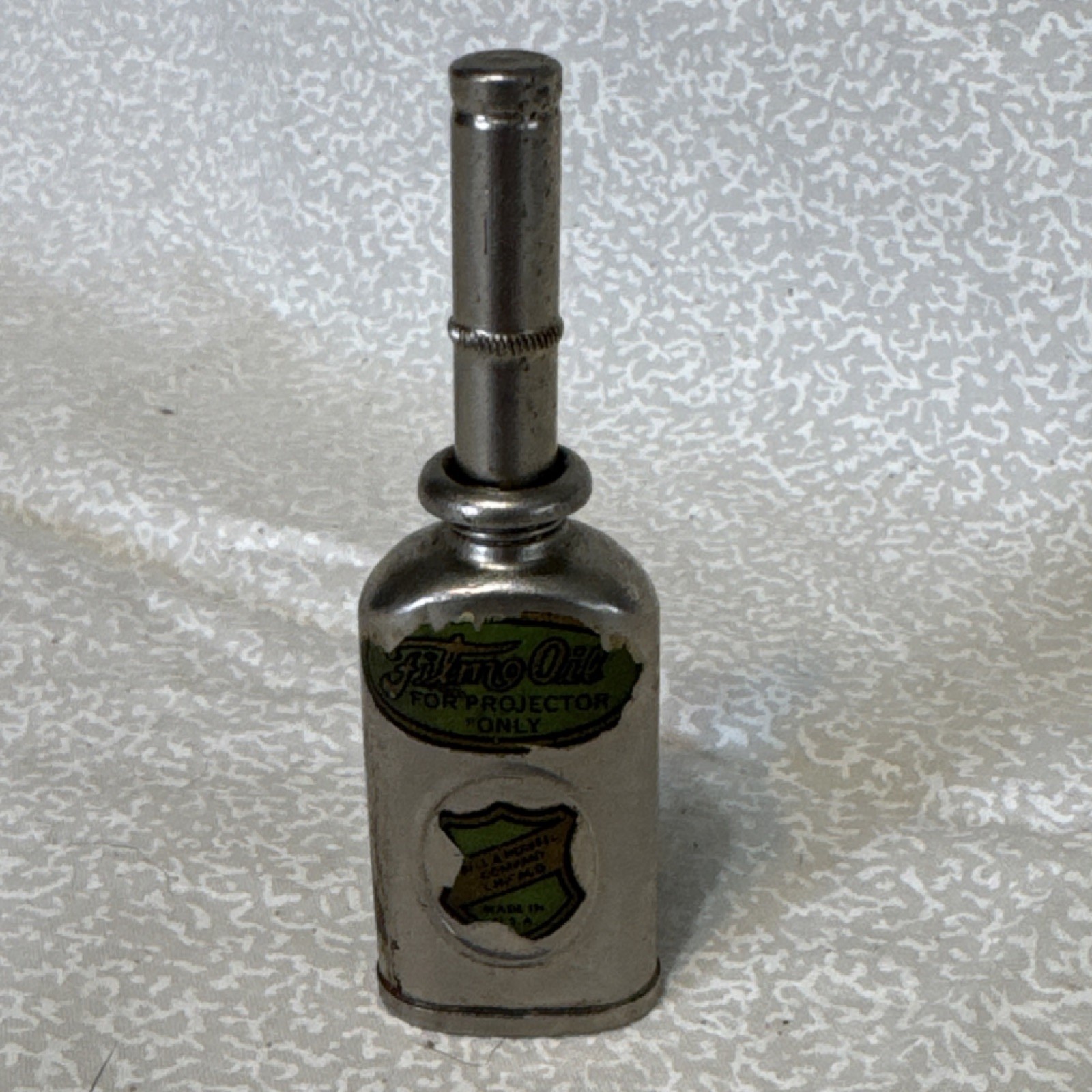 Bell and Howell Filmo Oil Bottle for Projector Vintage Made in USA