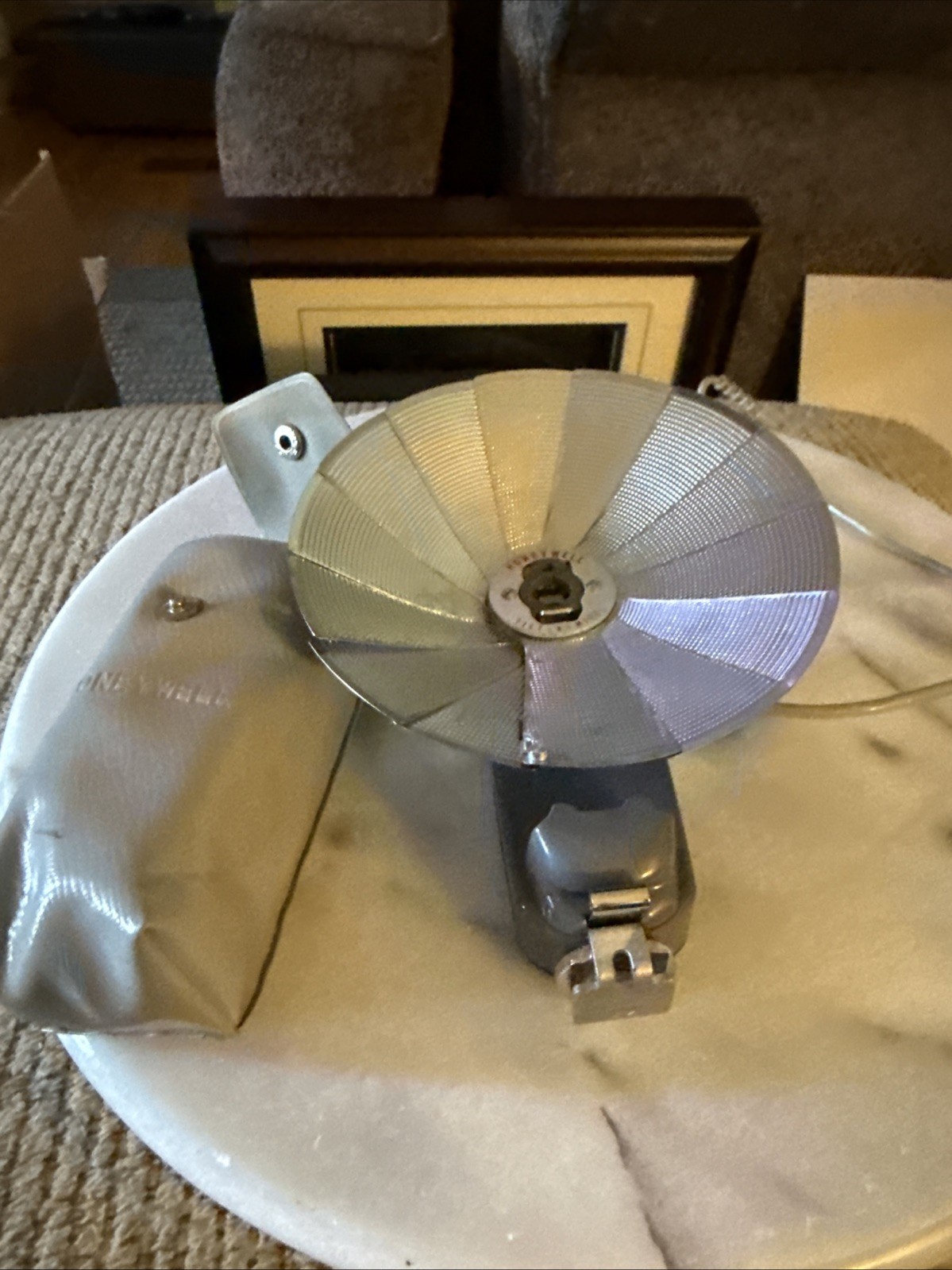Vintage Honeywell Tilt-A-Mite Camera Flash Unit with Case