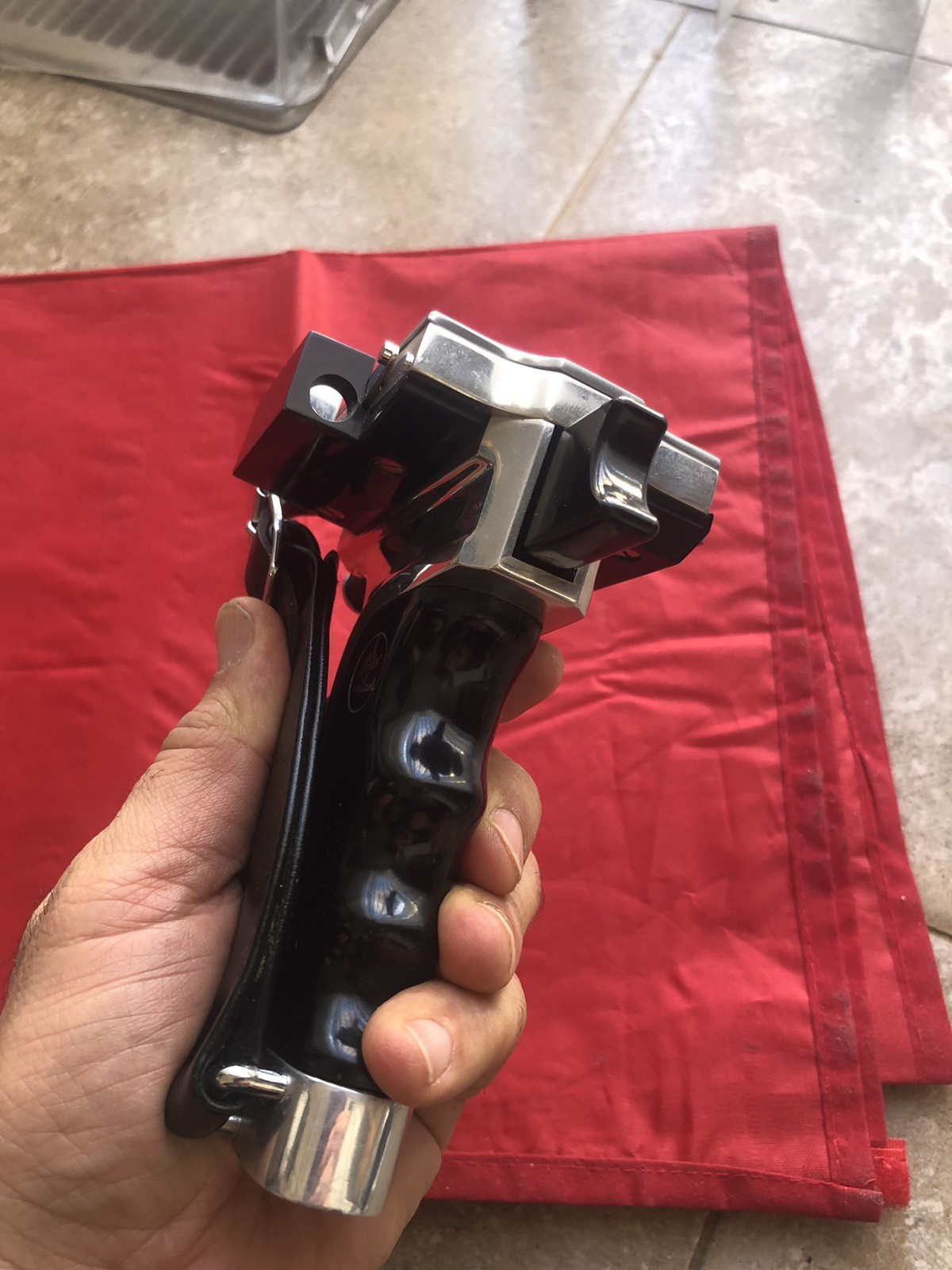 Bolex hand grip for Bolex H16 Reflex camera EBM And EL camera