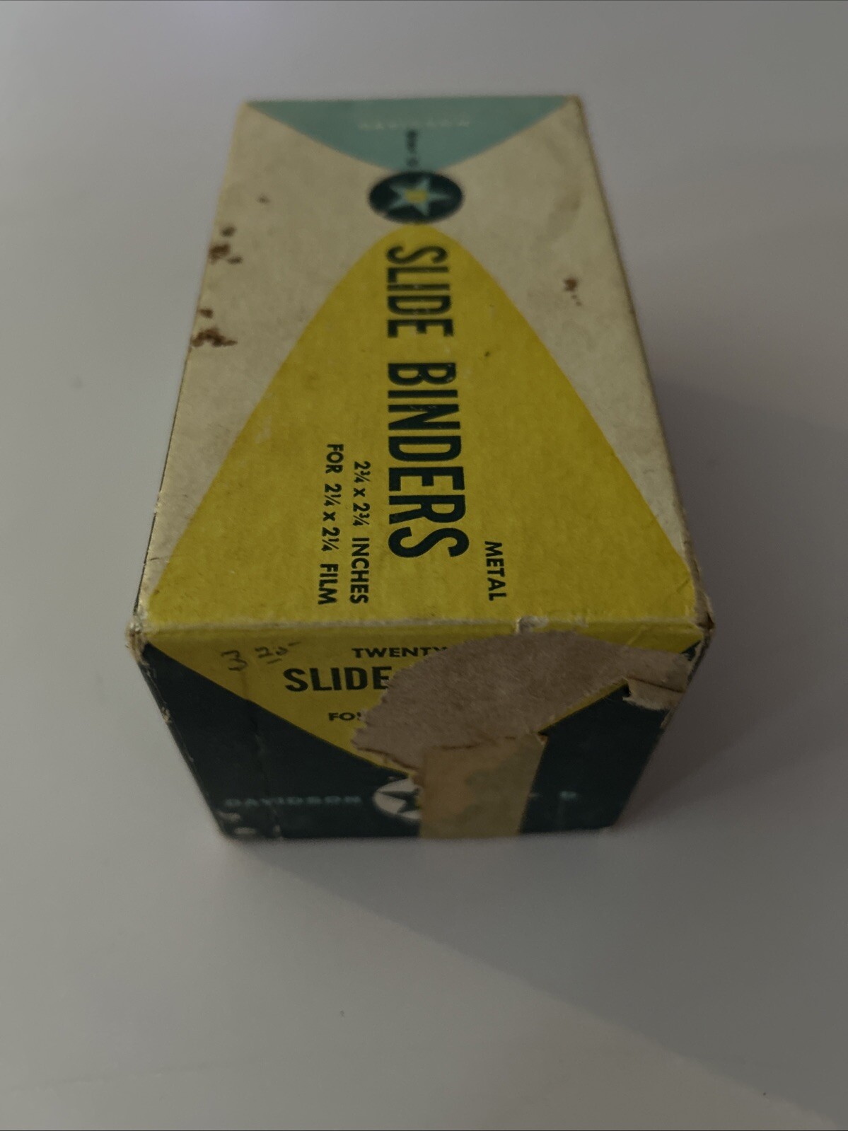 Davidson Star D 2 1/4 Slide Binders, for Film With Box