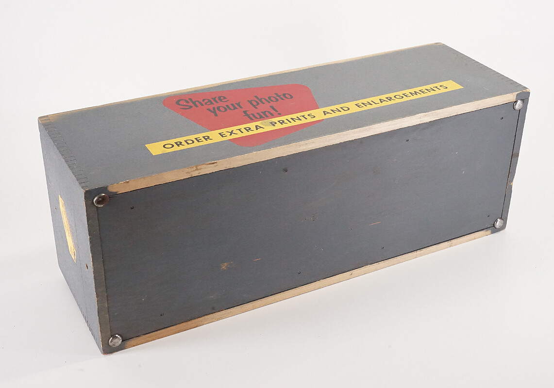 KODAK FILM PROCESSING ENVELOPE HOLDER, EARLIER WOODEN/221339