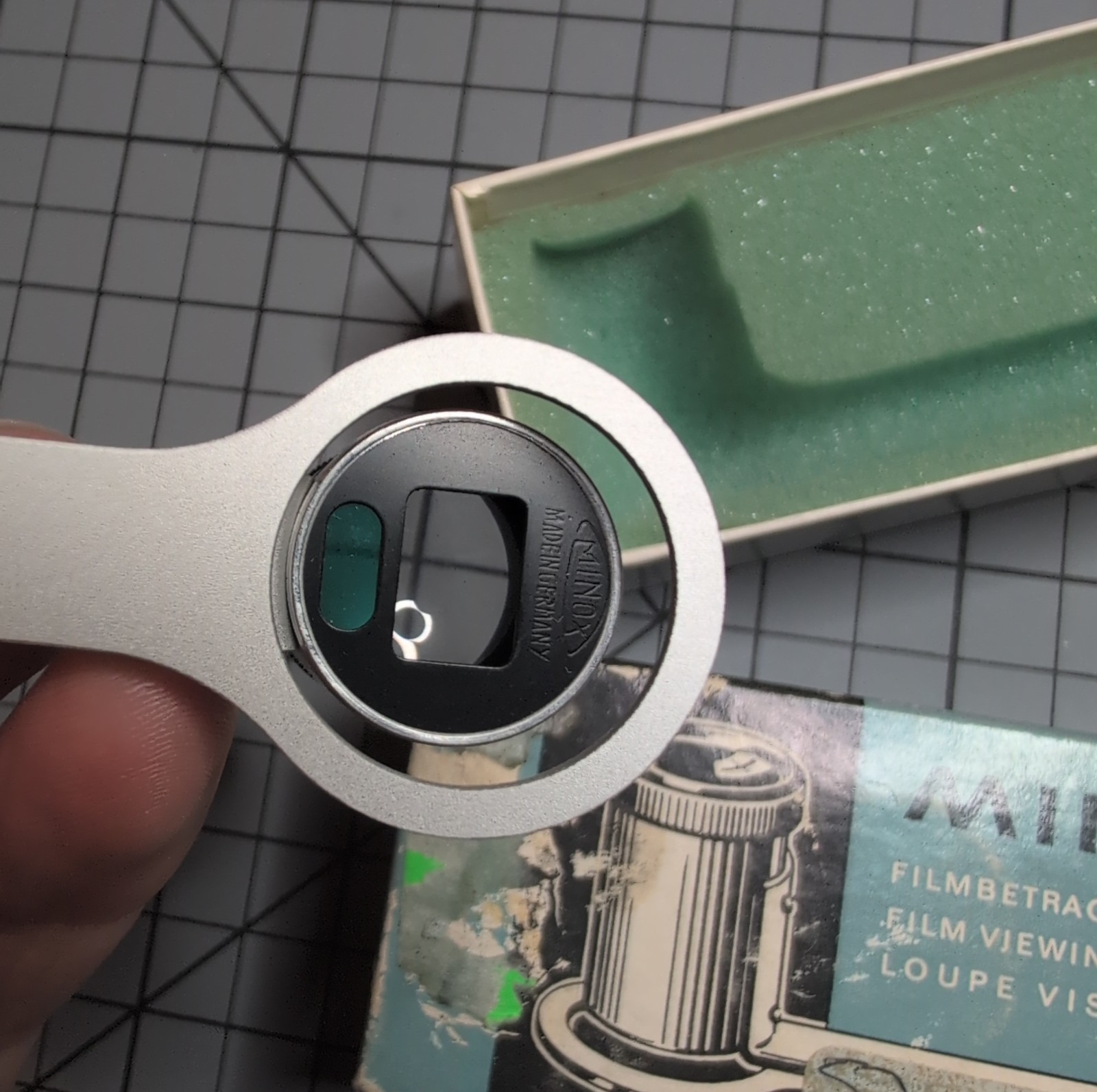 Vintage Minox Film Viewing Magnifier NEW – Made in Germany Filmbetrachtungslupe