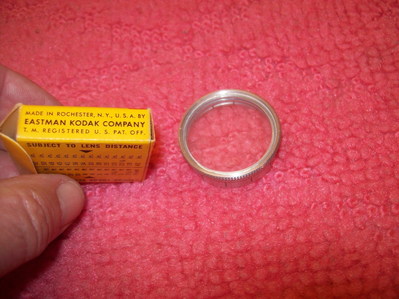 Vintage KODAK CLOSE-UP ATTACHMENT NO. 7A , NEW OLD STOCK, Free ship!