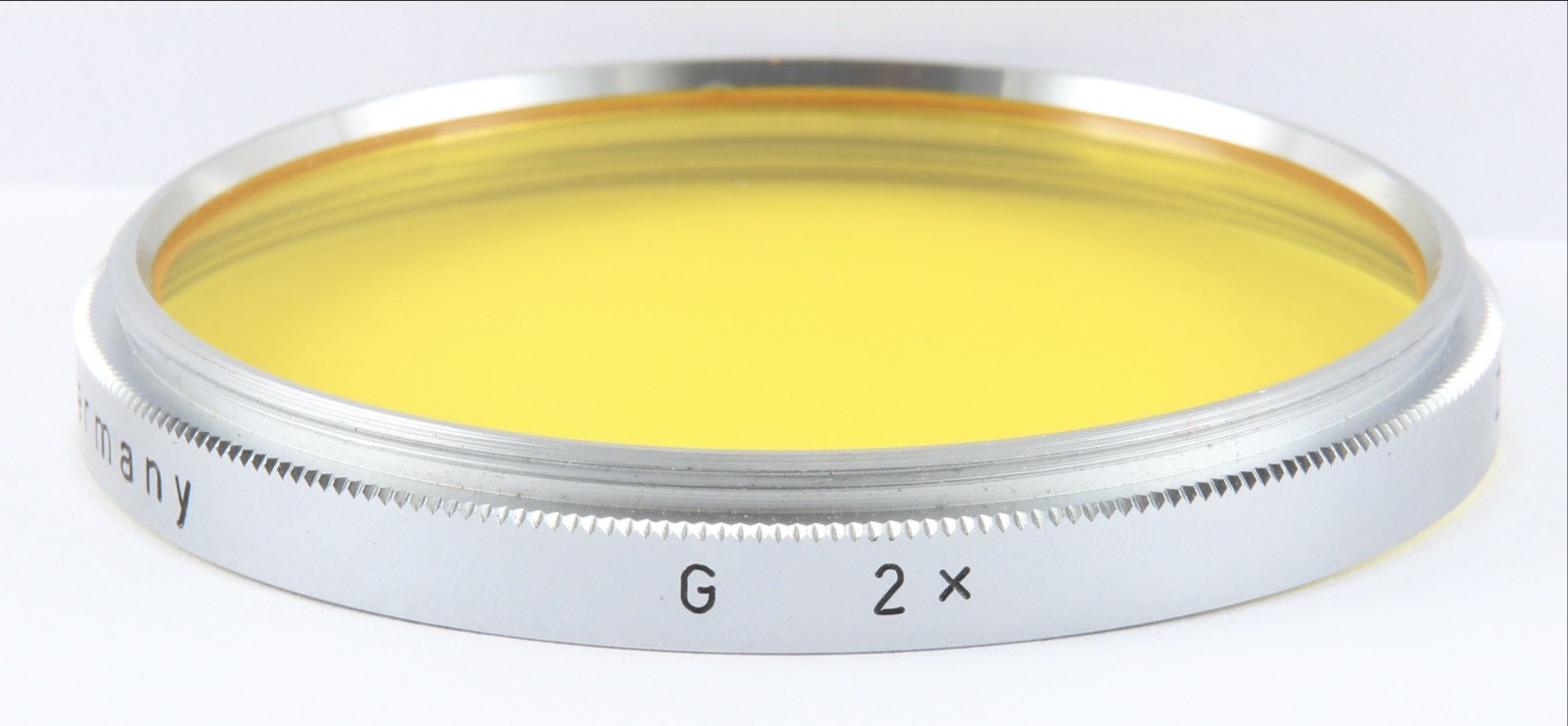 Vintage Zeiss Ikon 60mm Screw Mount Yellow Filter