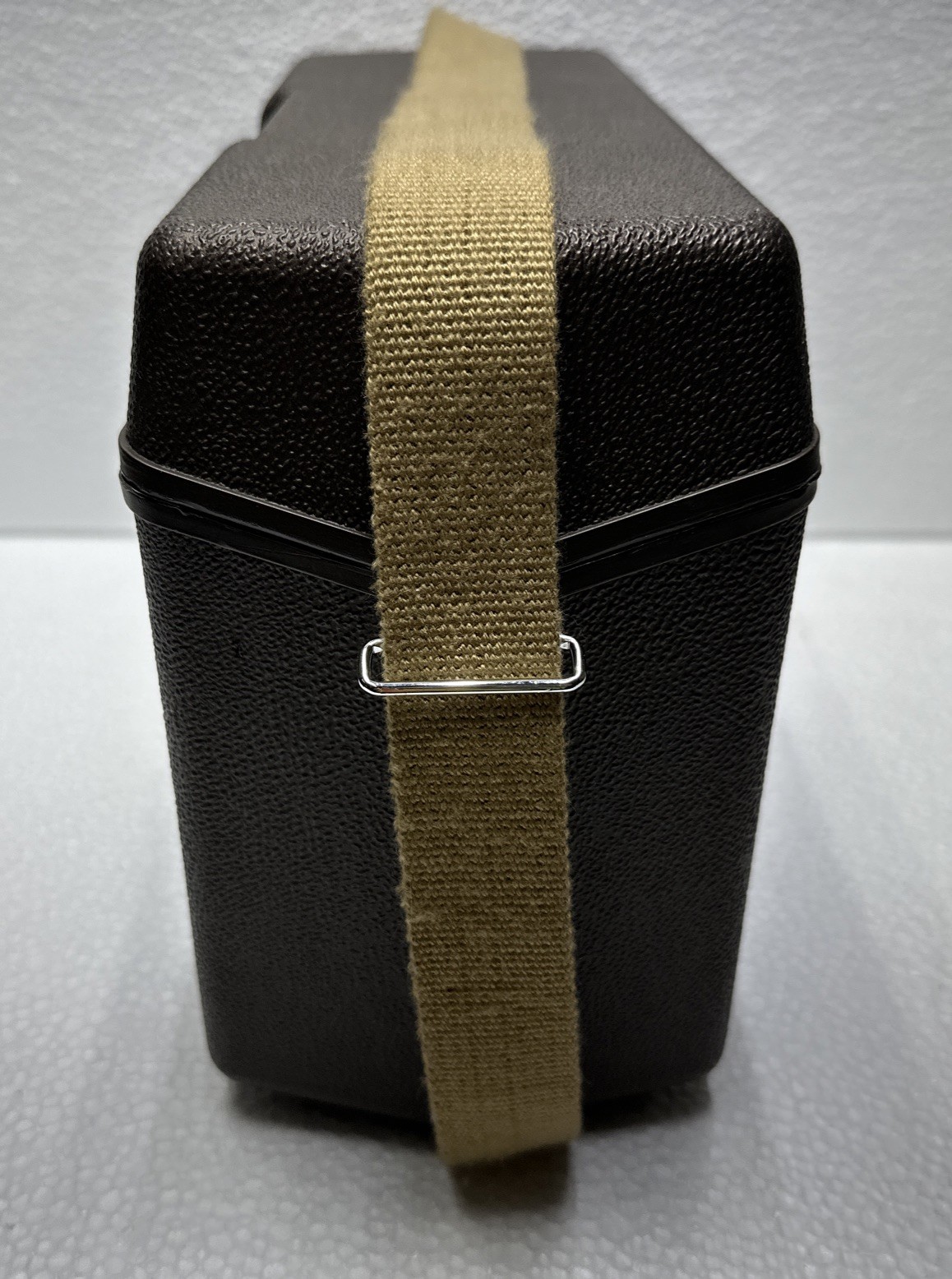 Vintage KONICA Hard Shell Camera Case / Box with Strap Made in Japan Rare