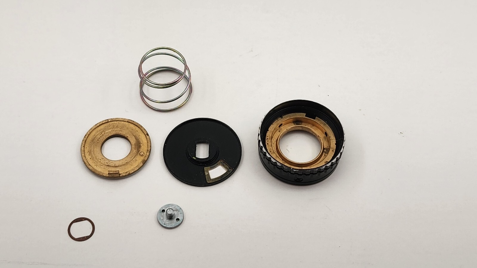 Pentax K1000 35mm SLR Camera Parts: Shutter Speed Dial & ASA Assembly