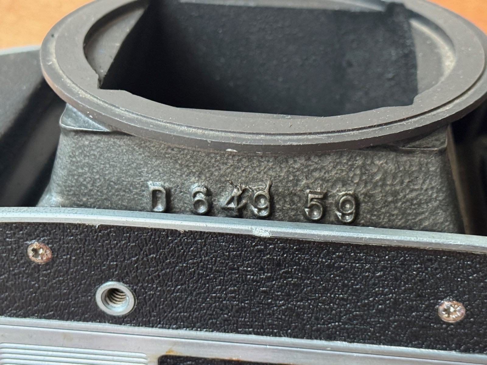 Vintage 1960 POLAROID Roll Film Adaptor Series 40 For MP3 Industrial View Camera