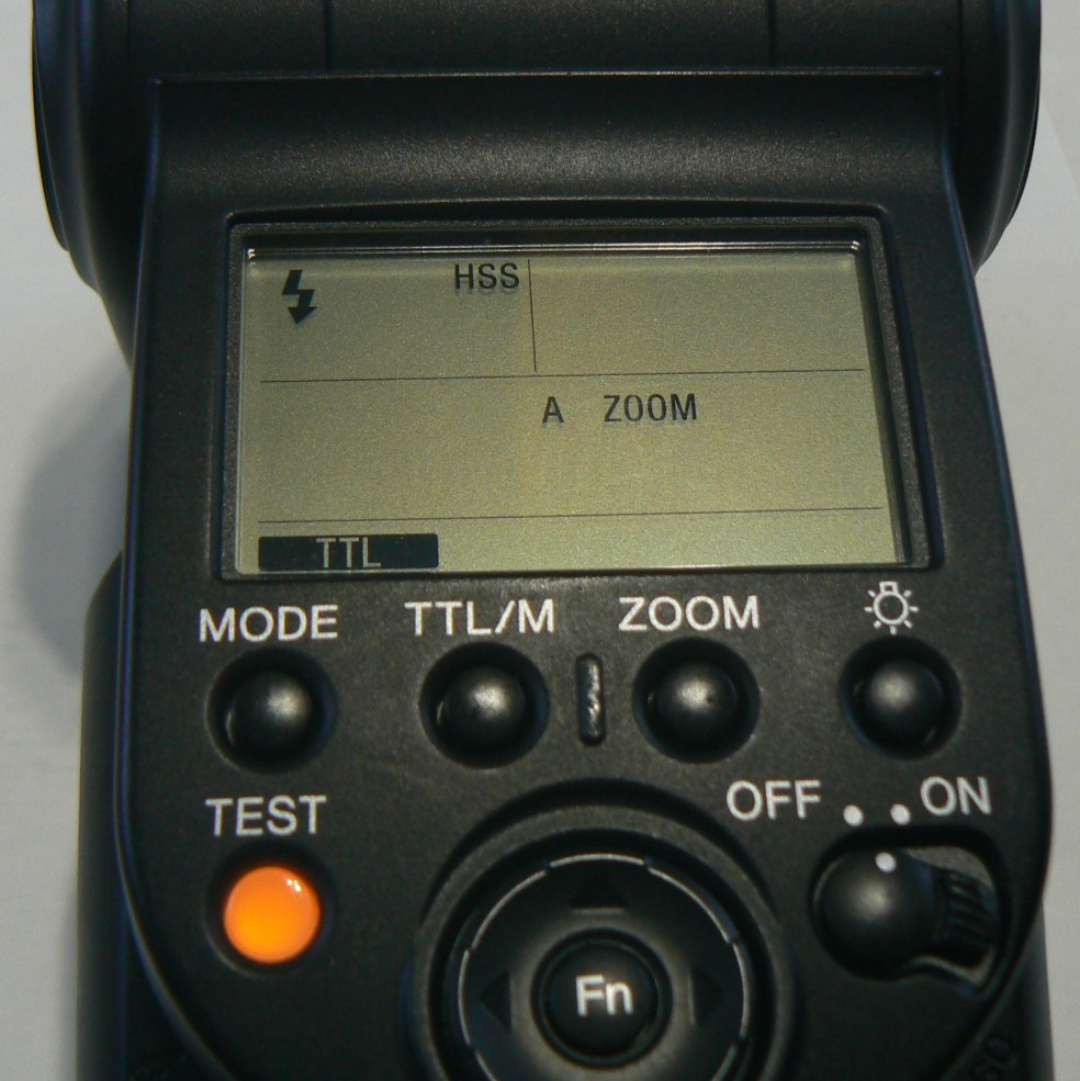 Sony HVL-F43AM Camera Hot Shoe Flash with Slide Out Diffuser – Works TESTED