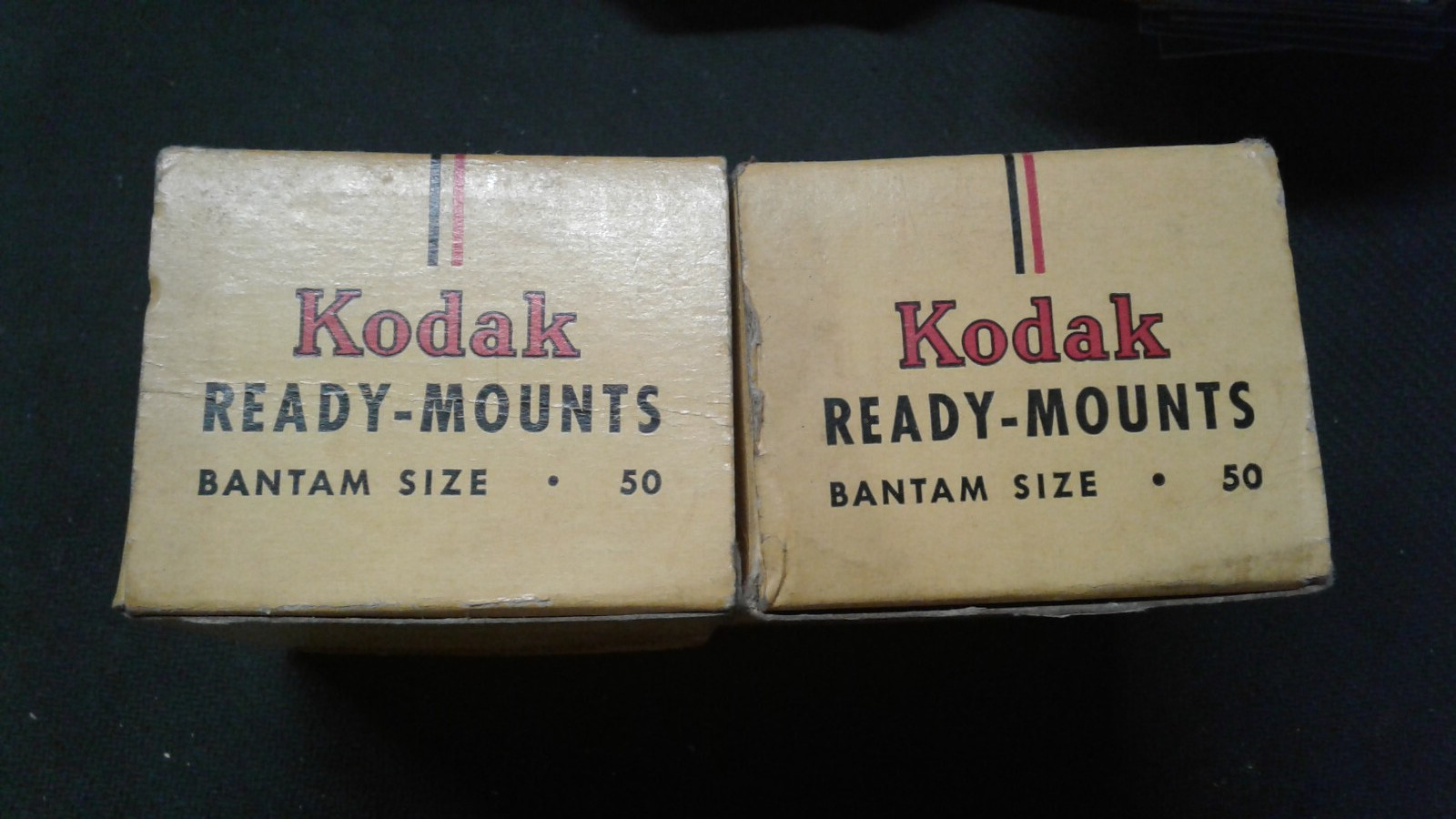 Vintage Kodak Ready-Mounts BANTAM SIZE Slide Mounts – New Old Stock 100+ mounts