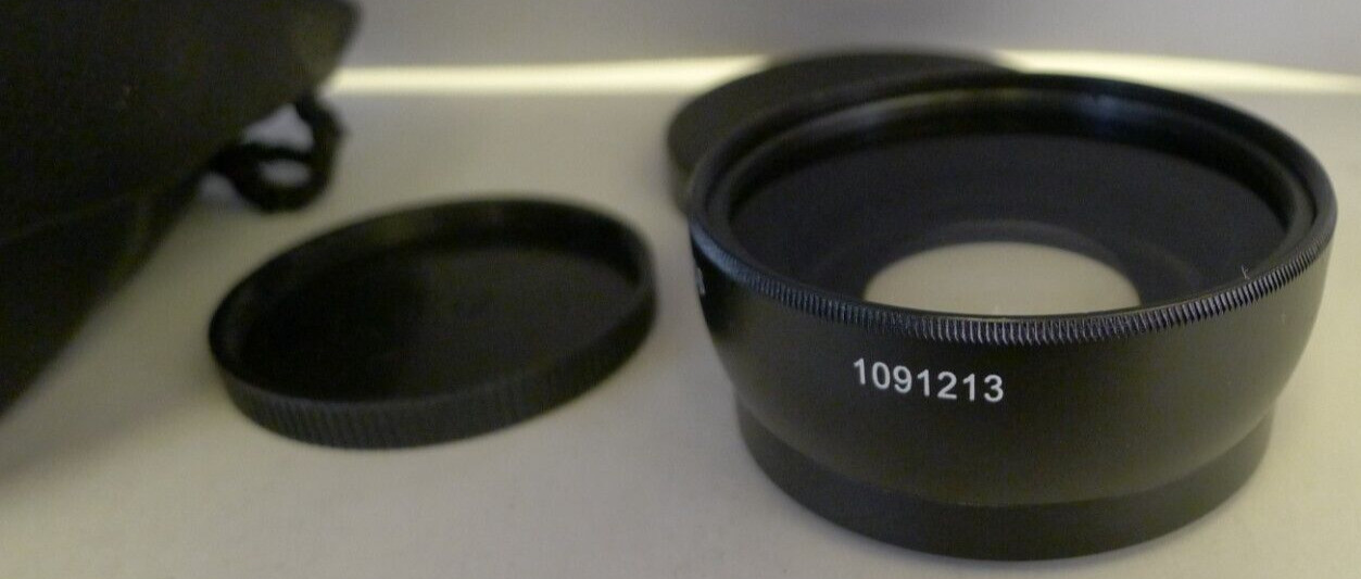Vivitar 52mm 0.43x Professional HD Wide Angle Lens Macro +Lens Caps&Matching Bag