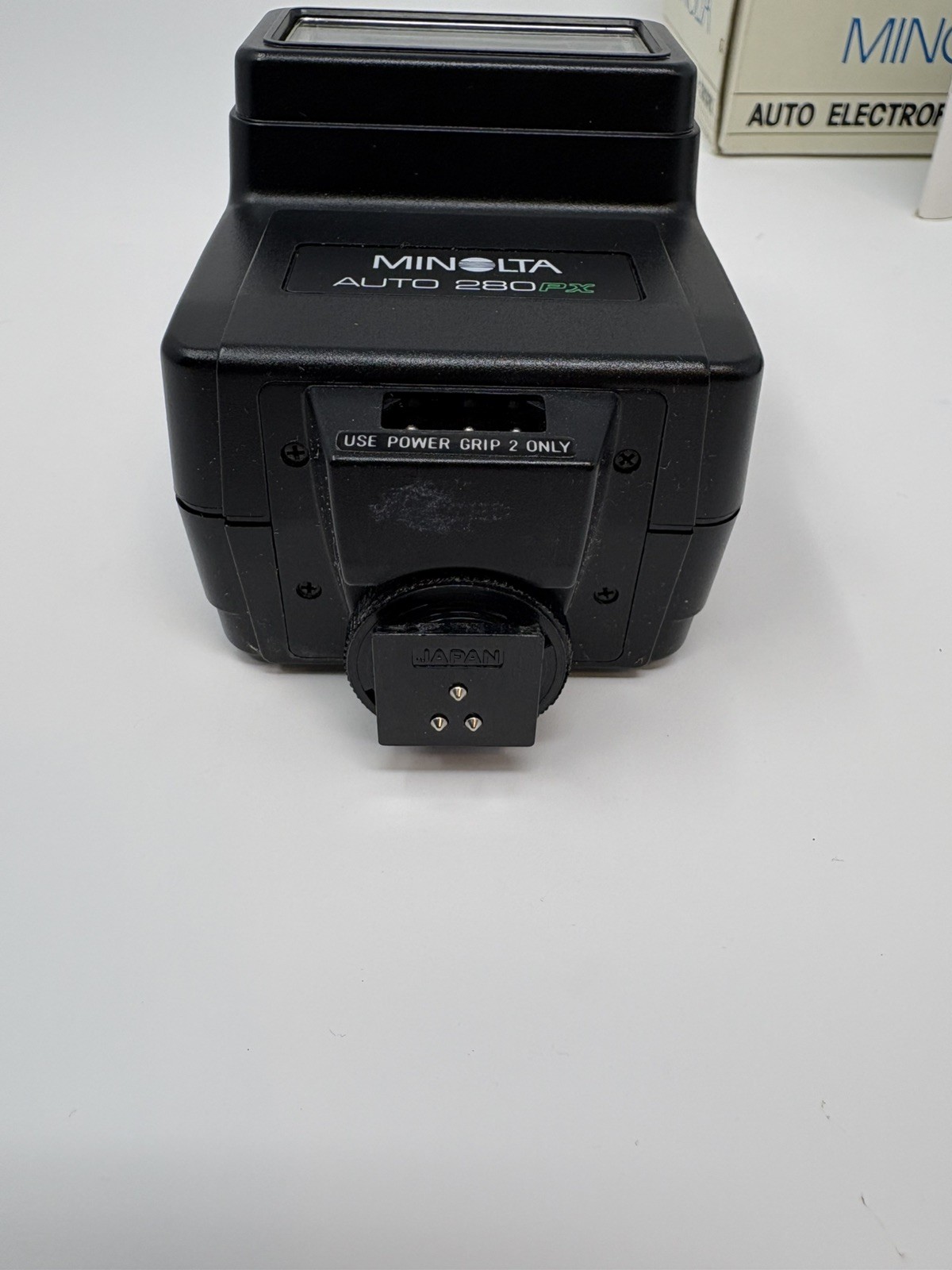 KE Minolta Auto Electroflash 280PX Shoe Mount Flash – Made In JAPAN *READ DESC*