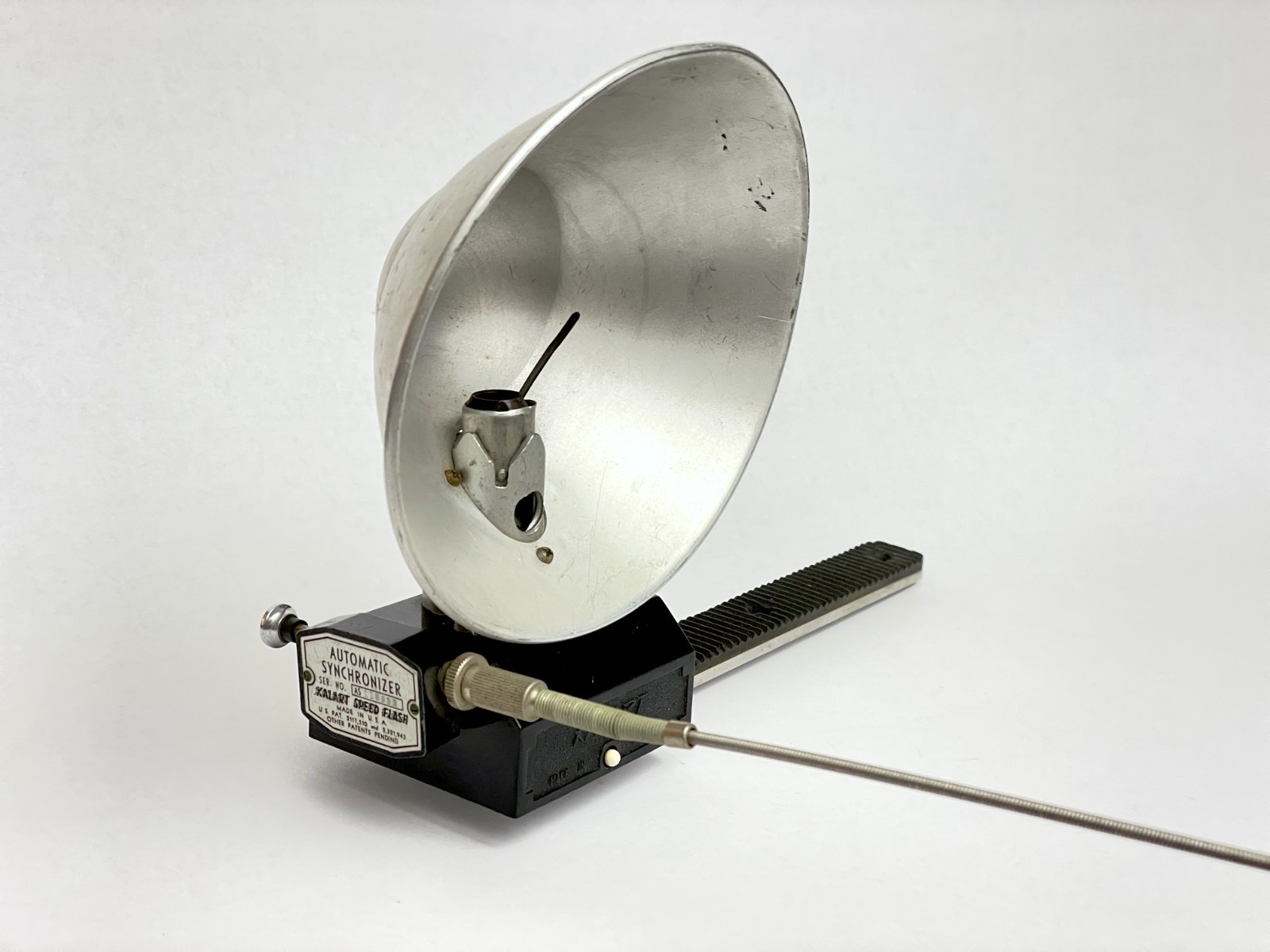 Vintage Kalart Speed Flash with Synchronizer Unit & Bracket