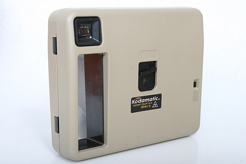 Kodak Pleaser II Kodamatic Camera with film and box, instant photo polaroid