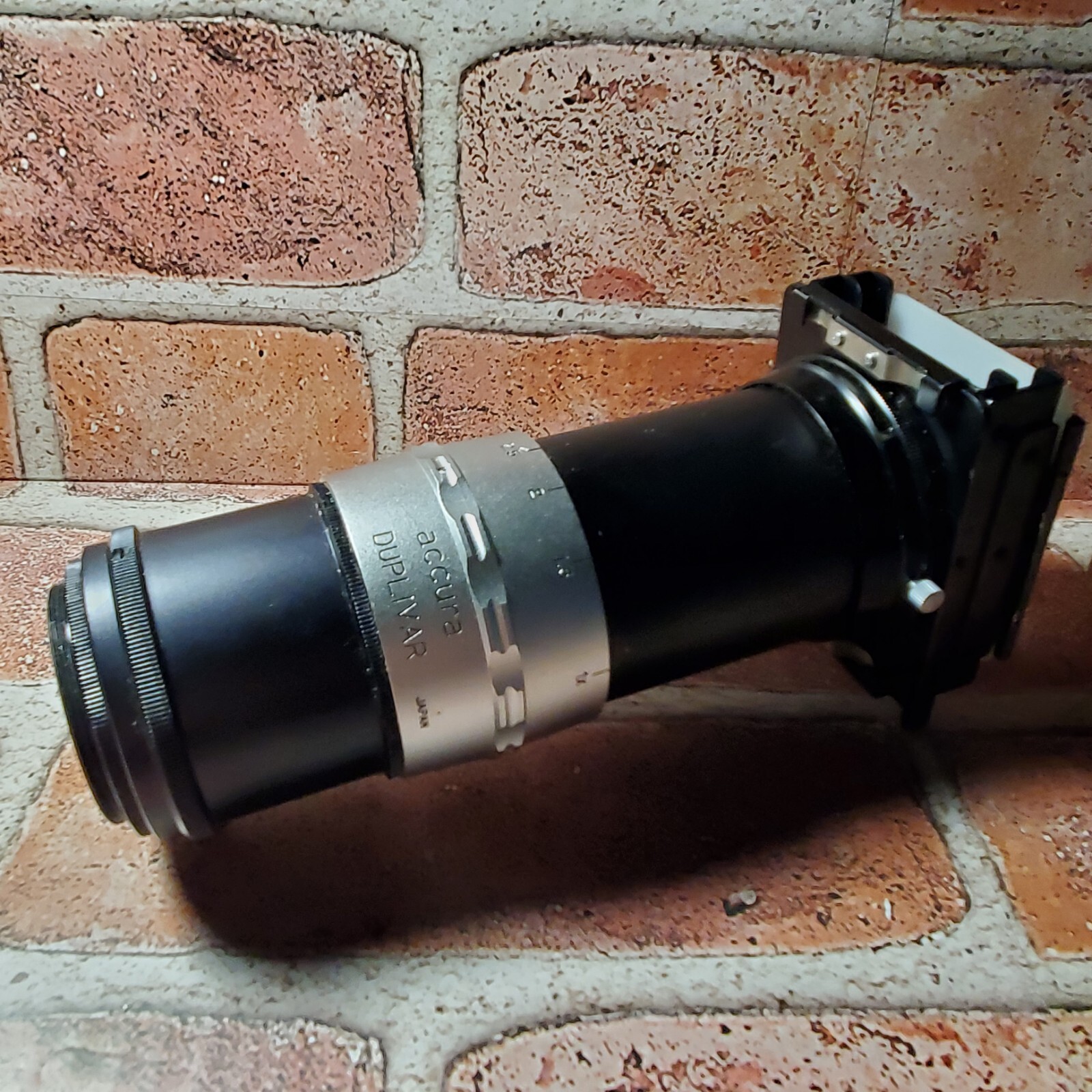 Vtg Accura Duplivar Variable Magnification Duplicator For 35mm Slr