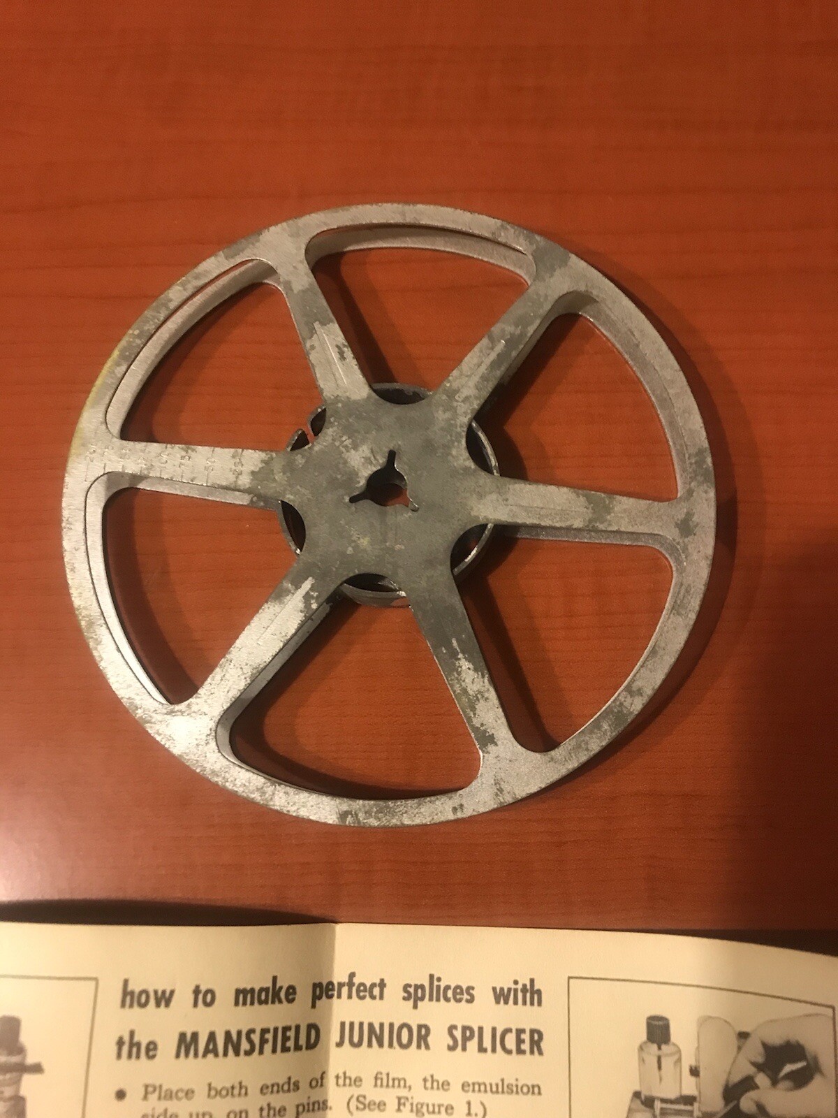 vintage collectible Mansfield Junior Film Splicer