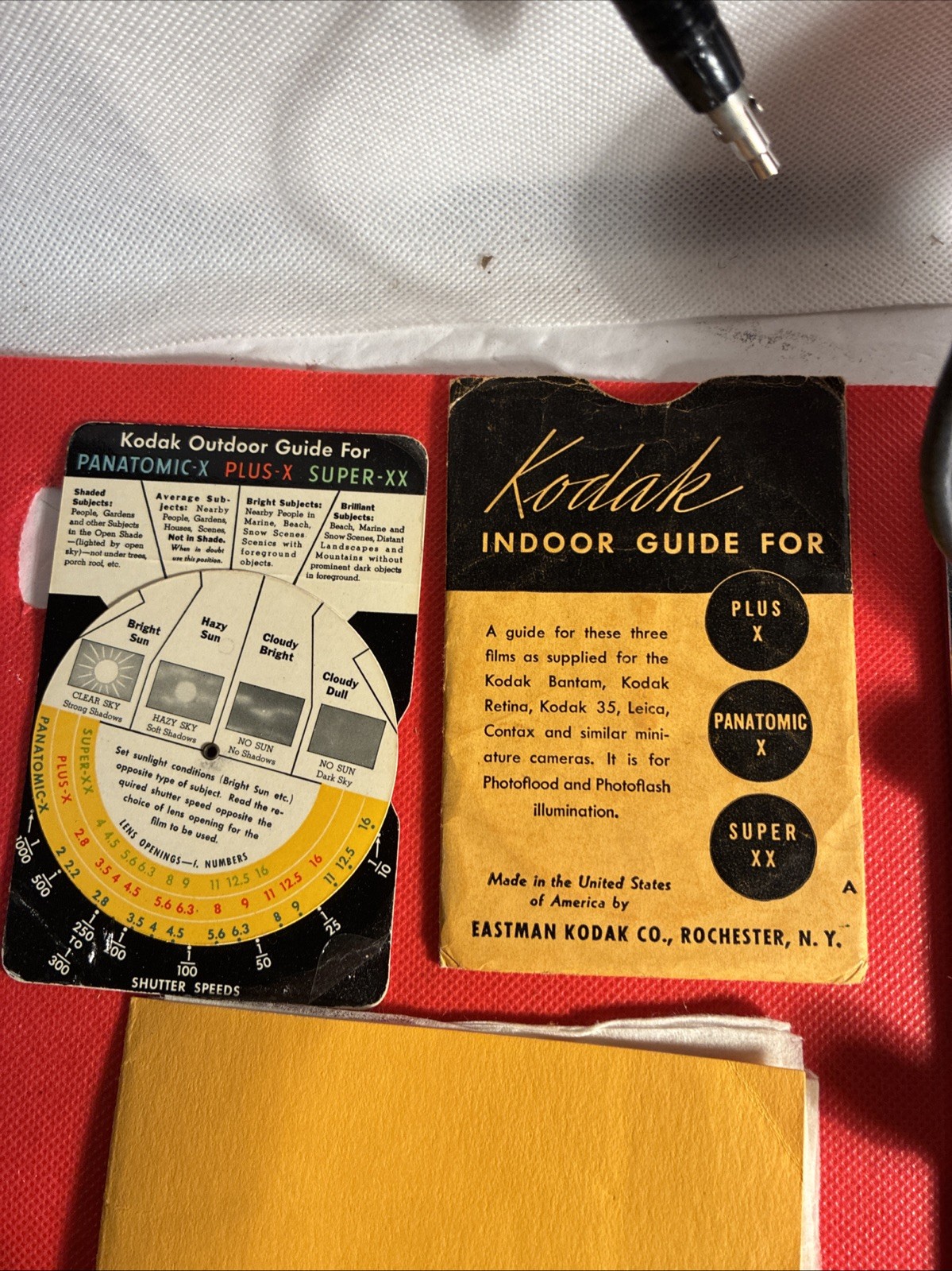Vintage Kodak Standard Flasholder With Original Box. With Accessories No. 92F