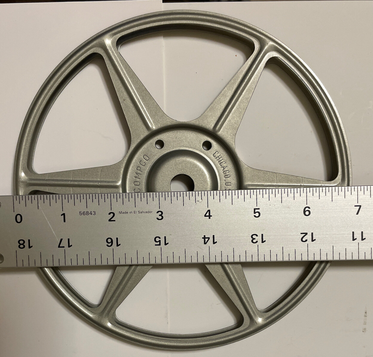 Korvette Camera Dept Super 8 Can & Metal Compco Movie Reel Chicago USA