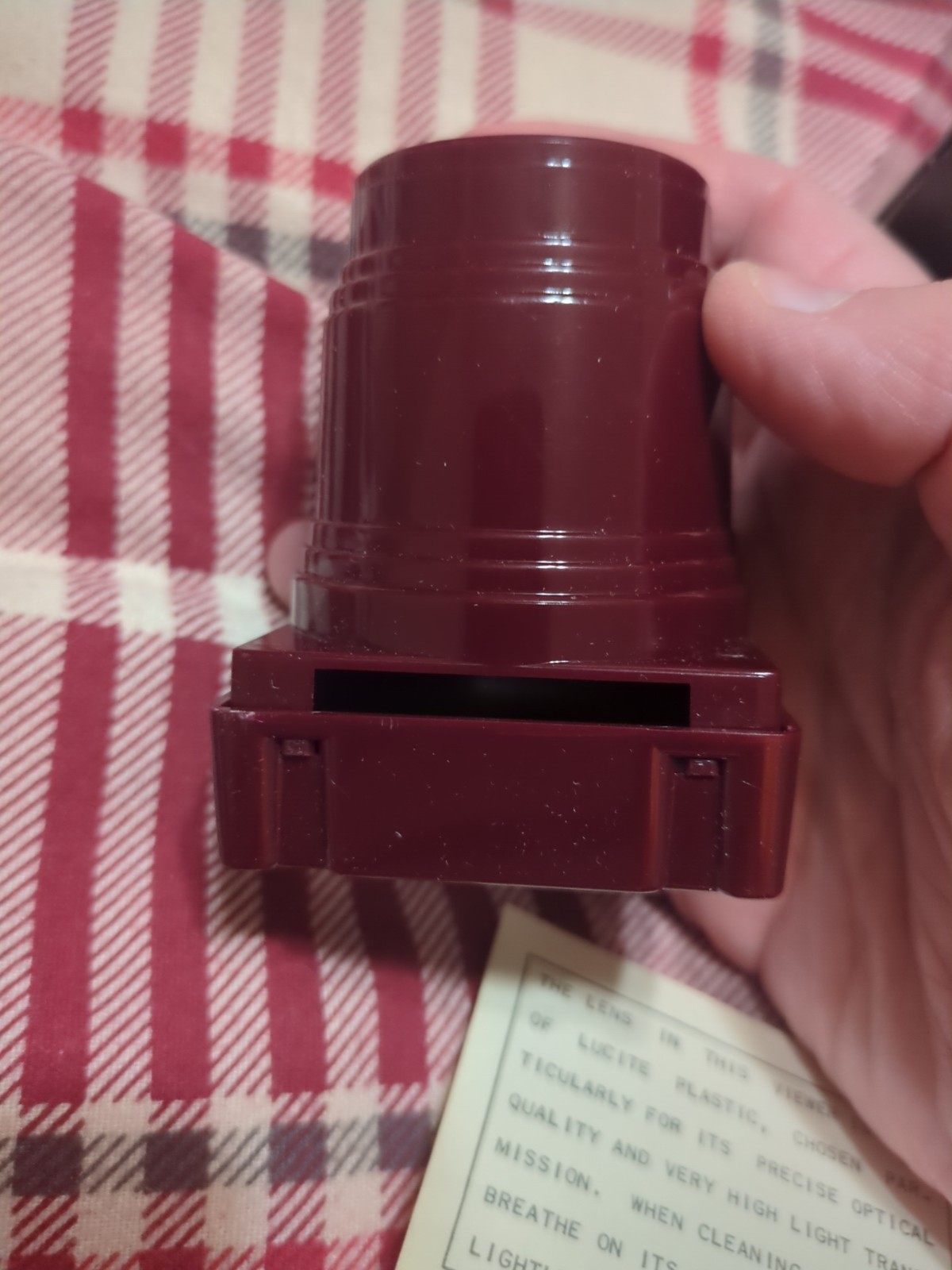 VINTAGE 1950s CRAFTMAN’S GUILD MINI-MASTER SLIDE VIEWER WITH ORIGINAL BOX