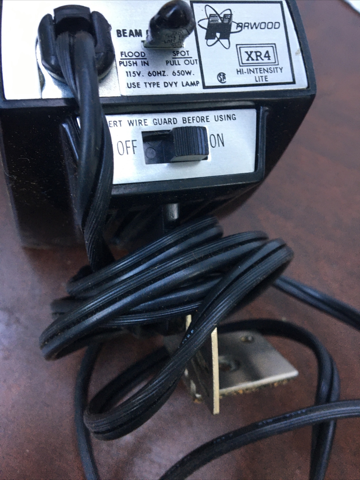 Vintage Harwood XR4 Hi-Intensity Photography Beam Control Light 650w Working