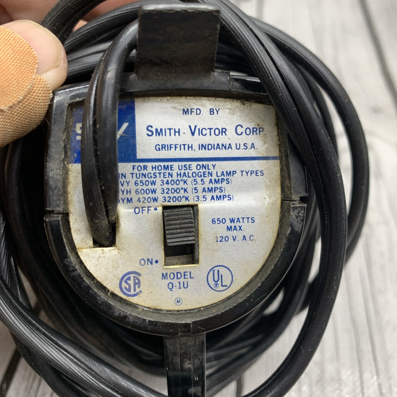 Vintage Assorted Movie Lights (10)- Sylvania, GE, Smith Victor, Penncrest, Kenco