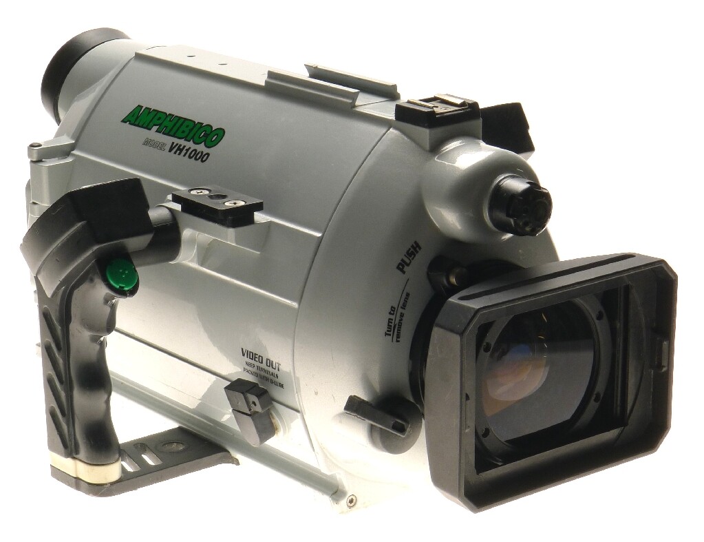 Amphibico vh1000 3ccd digital video underwater marine camera housing accessories