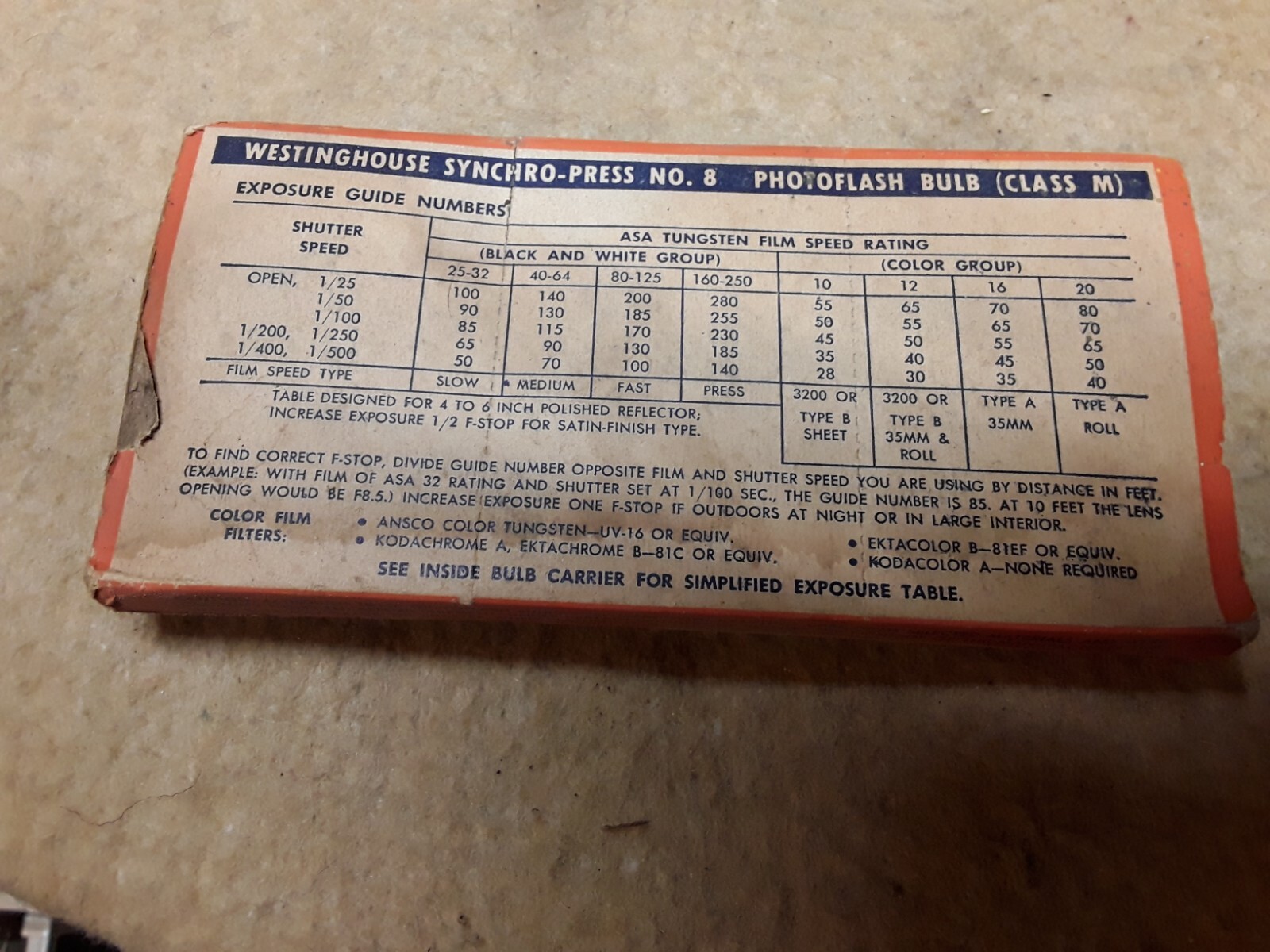 Westinghouse Photoflash Bulbs Verry Vintage Cool Look