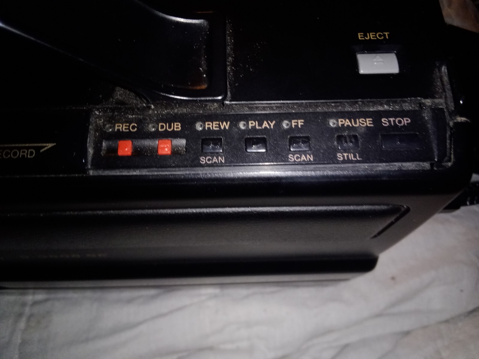 Vintage GE 9-9808 SE Movie Video System Camcorder