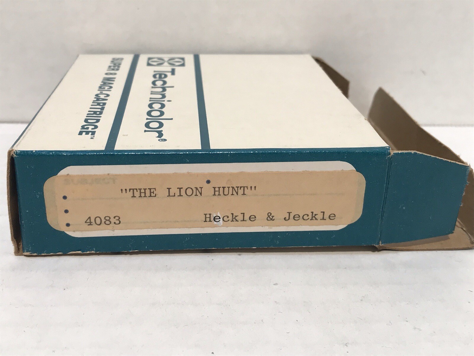EMPTY Technicolor Super 8 Magi-cartridge box No Film