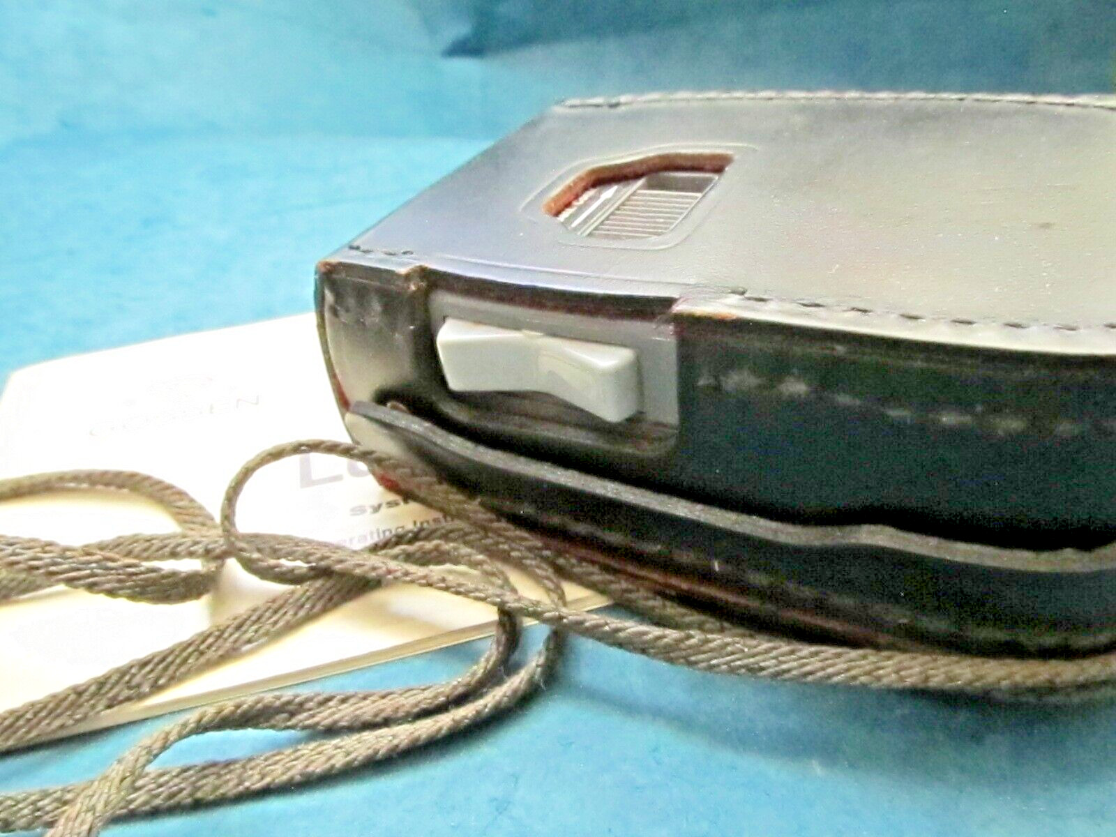 Vintage Gossen Luna-Pro electronic system exposure meter with leather case
