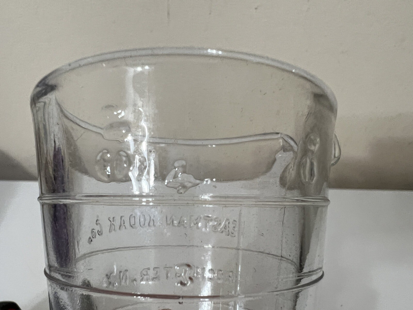 Vintage Eastman Kodak ConPhotographic 4 oz Glass Measuring Beaker Rochester NY