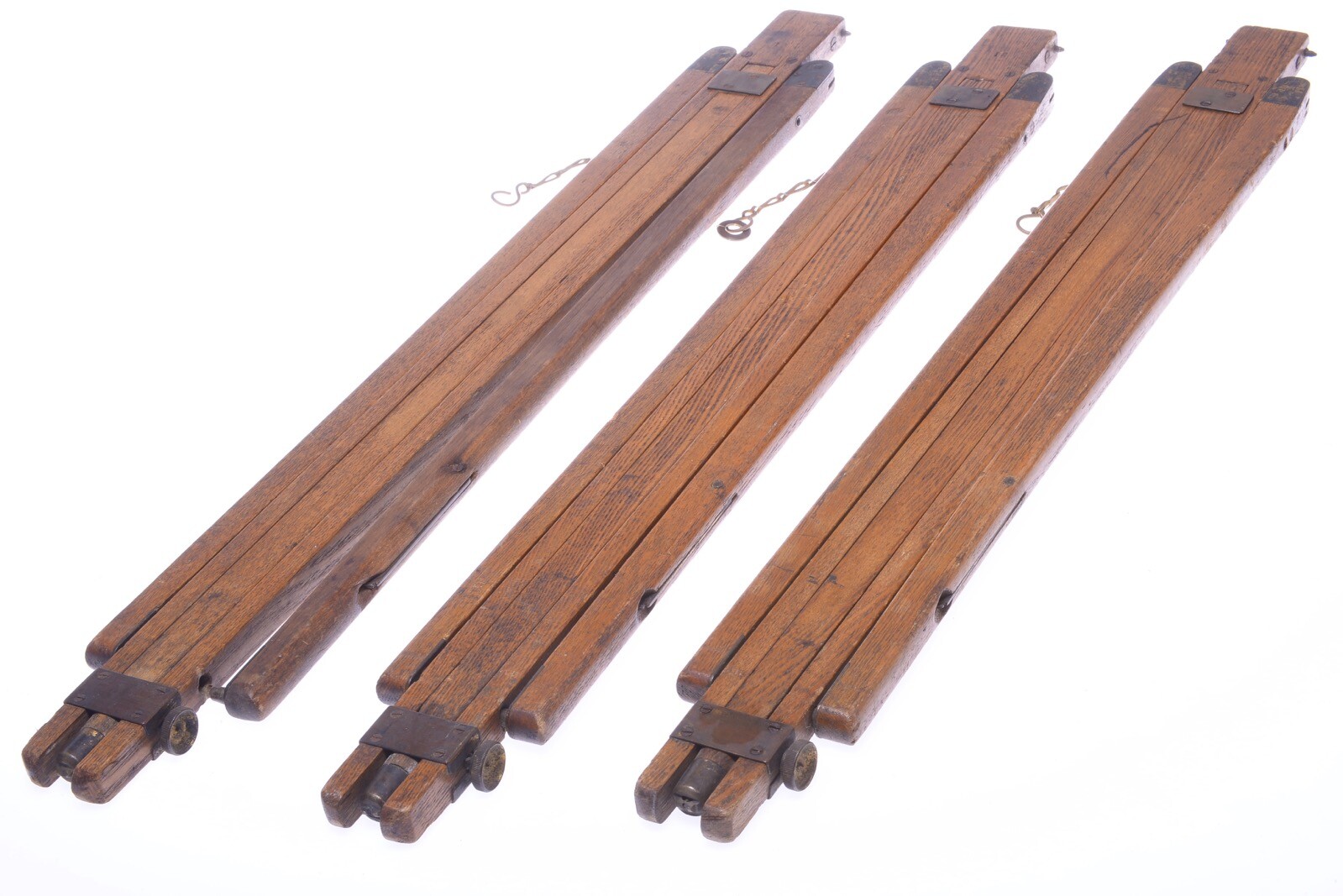 ✅ ANTIQUE WOOD TRIPOD 152CM, 59.84″ THORNTON? ROSS? LANCASTER? FIELD CAMERAS