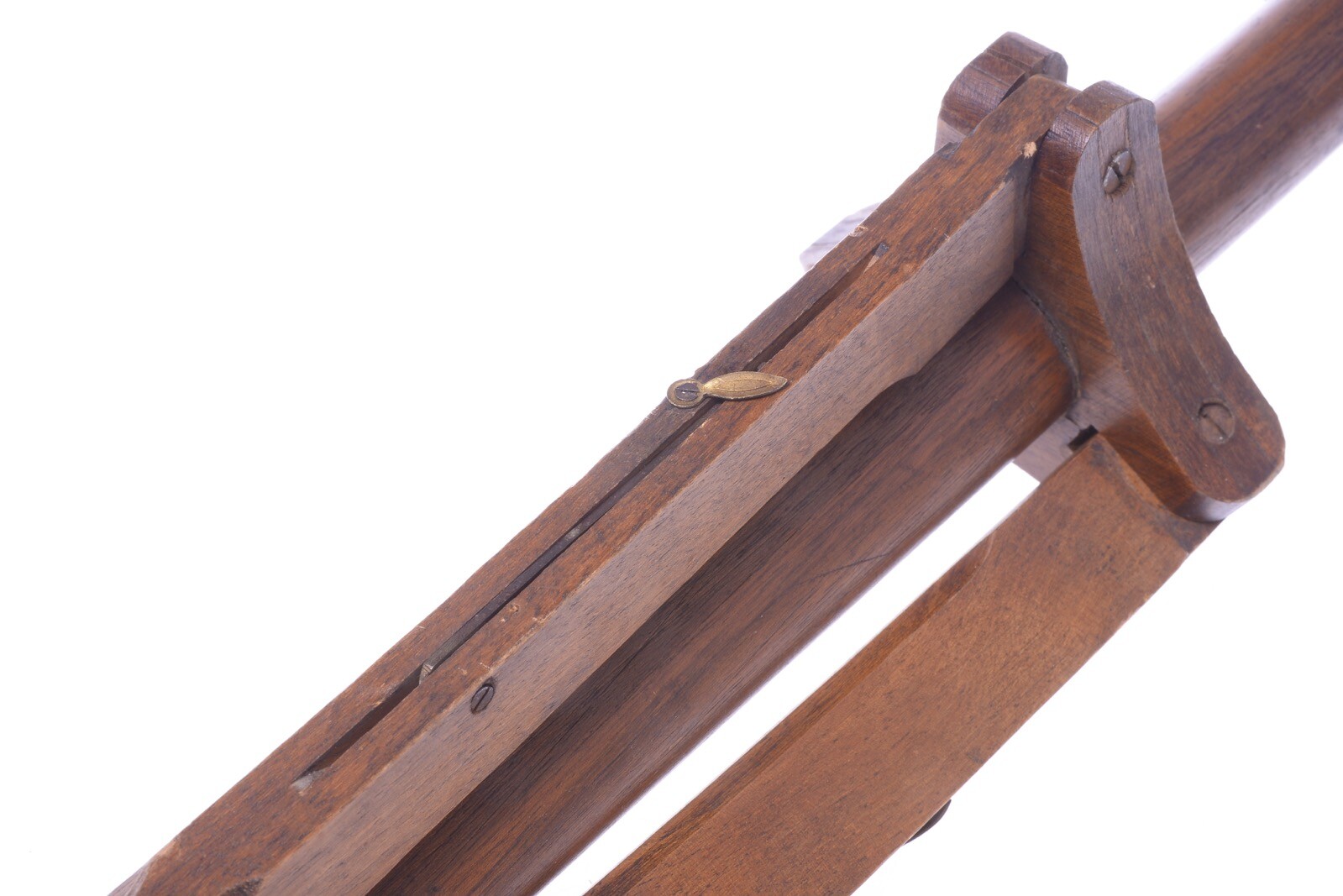 ✅ ANTIQUE WOOD TRIPOD ‘LE PLIABLE’ *VERY INTERESTING* 140CM 55.11″ VIEW CAMERA