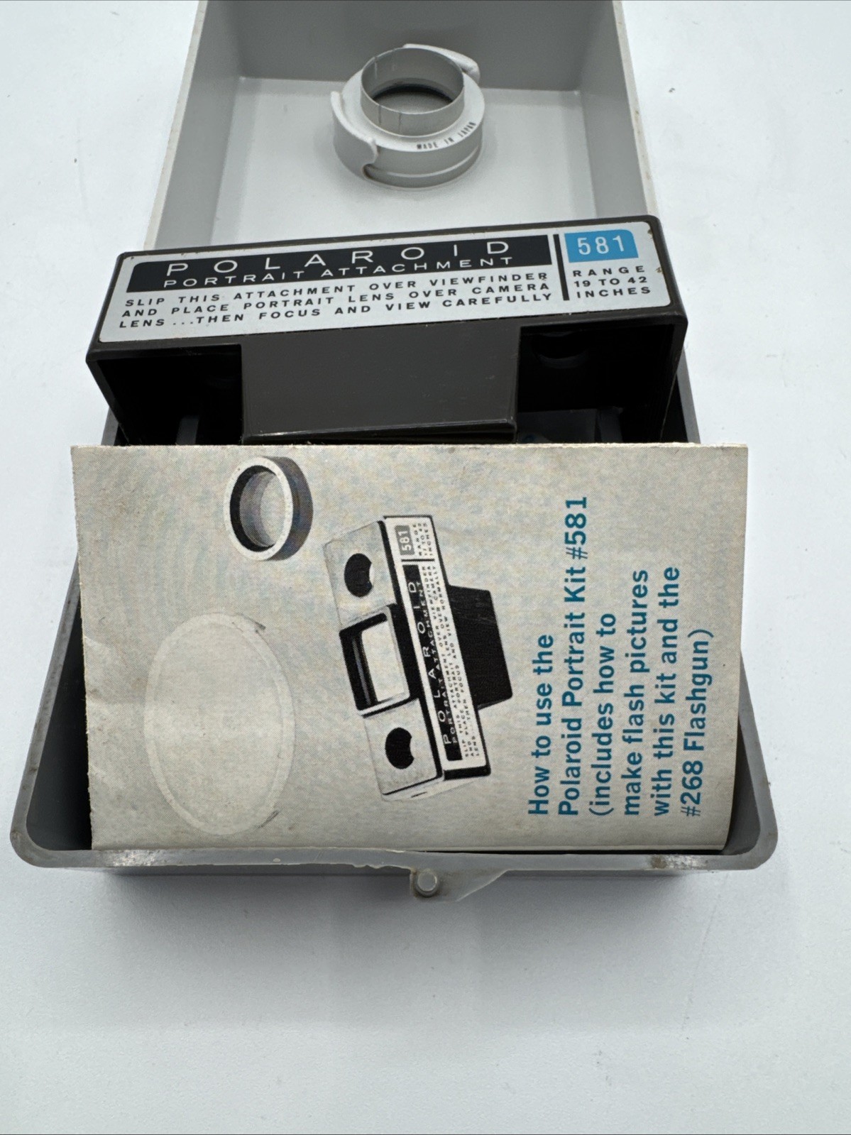 Polaroid Portrait Kit 581 & Diffuser for Polaroid Automatic 230 240 Land Camera