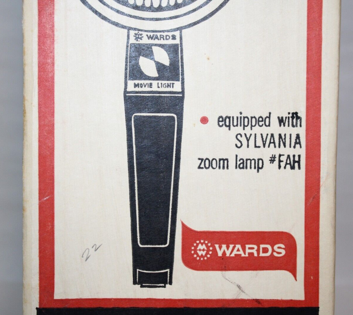 Vintage Montgomery Wards Twin Beam Movie Light – Part No. 67-3284 – w/Box