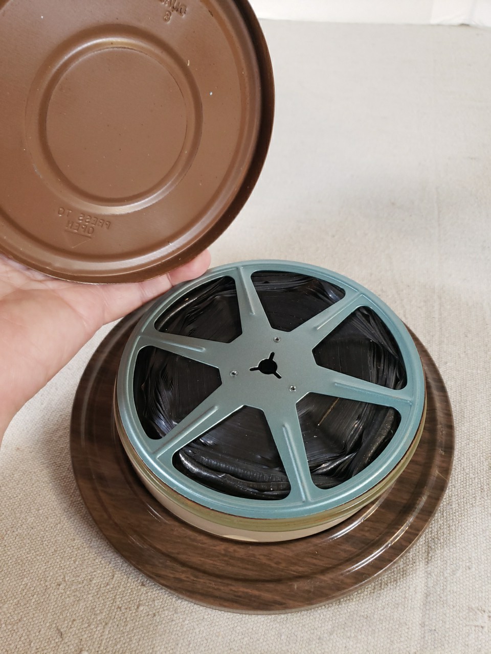Vintage Pennys Dual 8mm Super 8 Can Cannister Reels With Movies 1970’s Lot Of 3