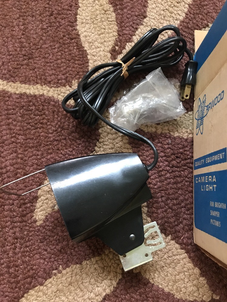 Vintage Harwood XR4 Camera Light with Original Box (B1) has