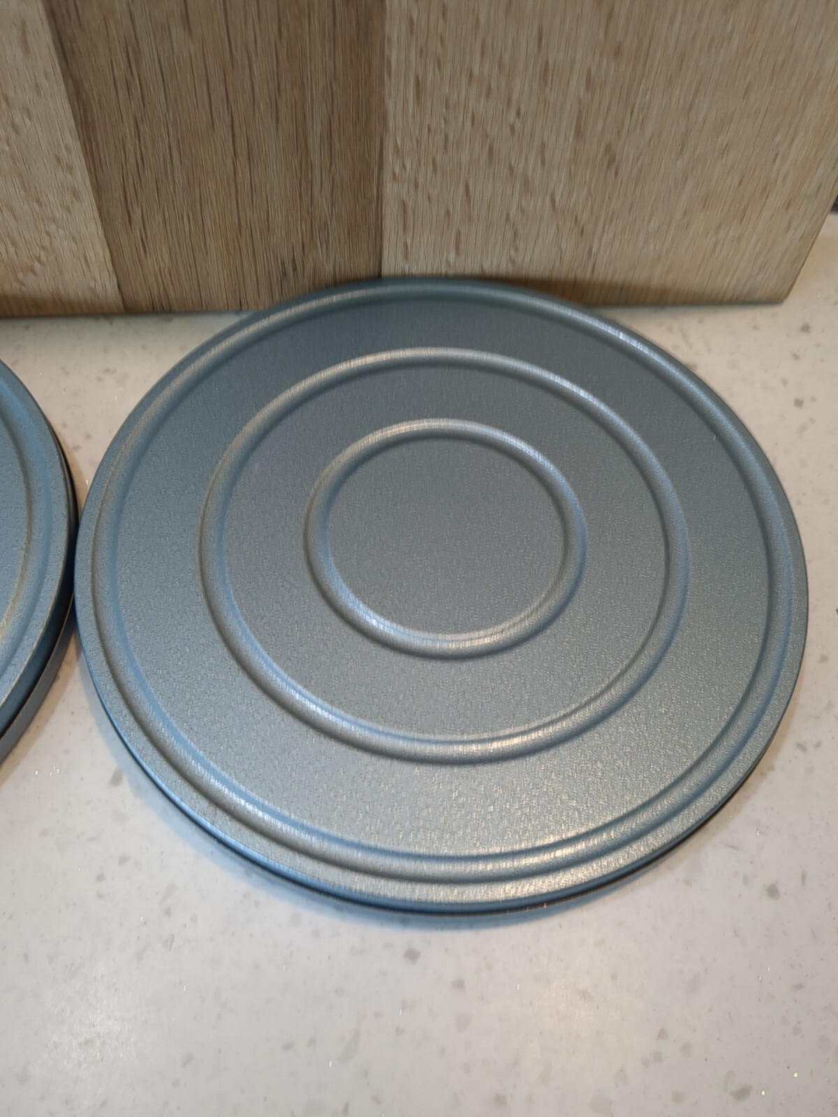 2 Vintage 8 MM Metal Movie Film Cans, Great Falls, MT Public Drug, Camera Shop