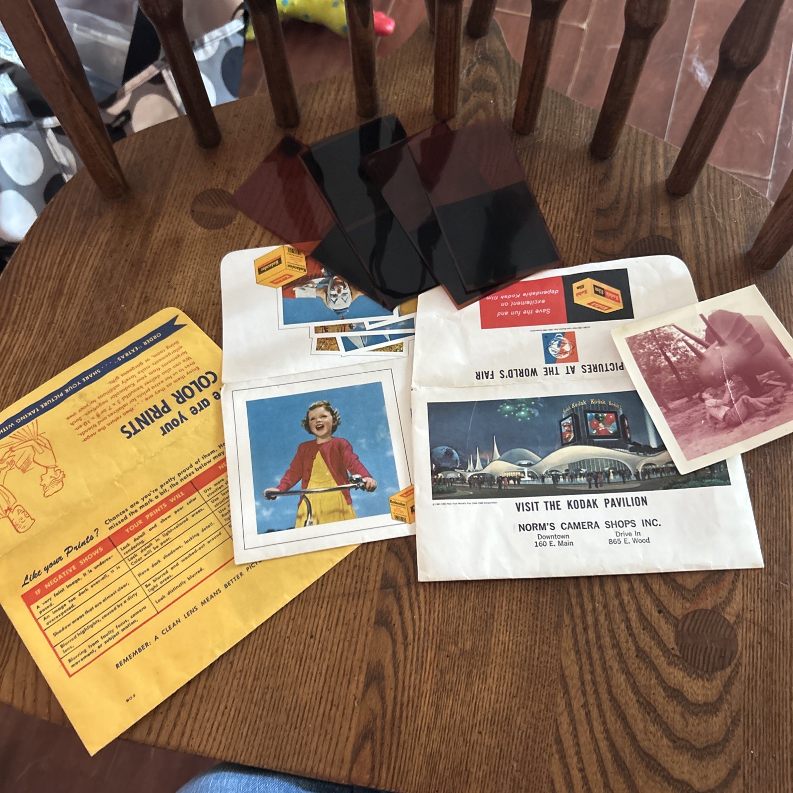 Just A Bundle Of Various Kodak Envelopes, One Has About 6 To 8 Negatives In