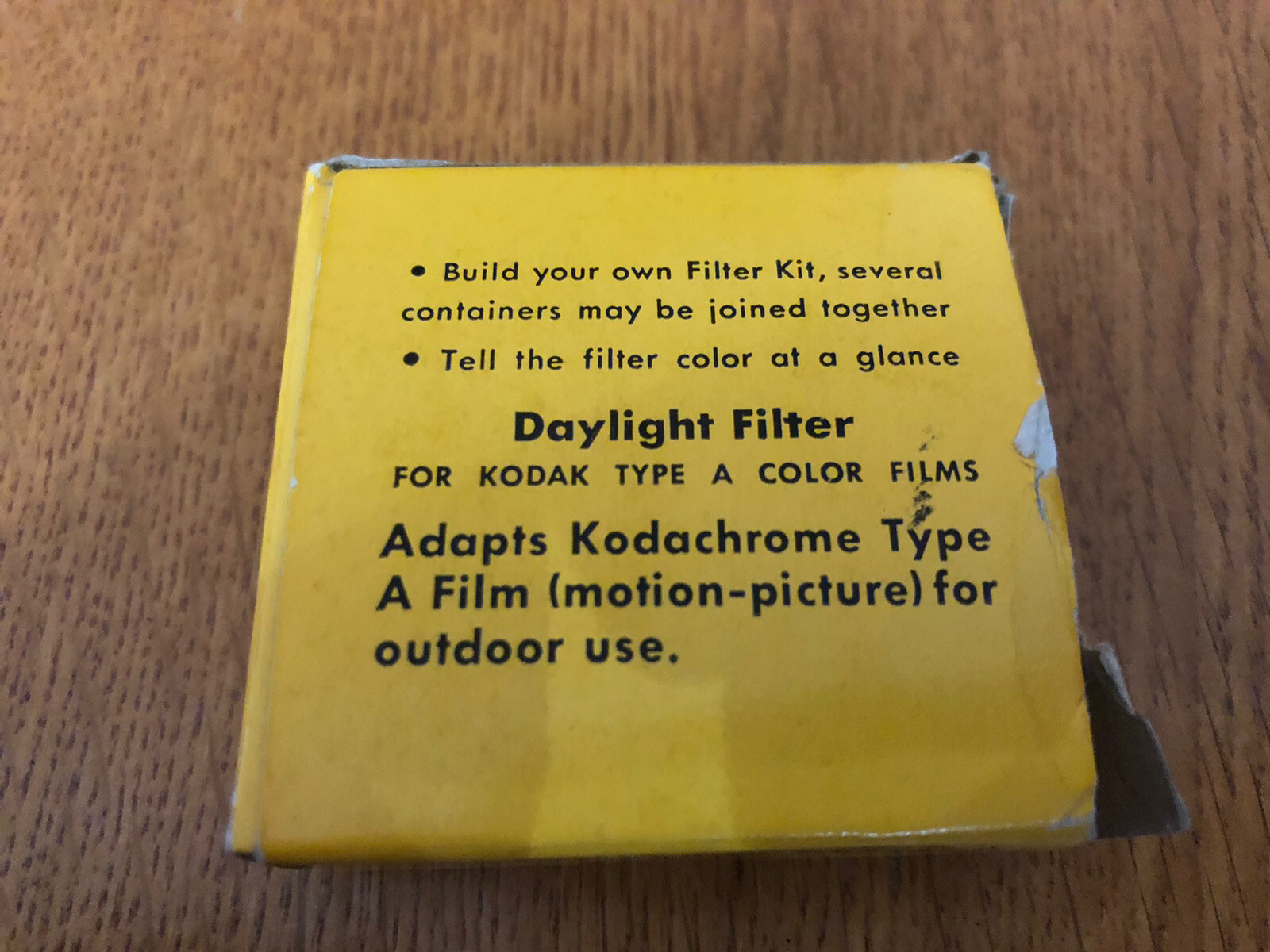 Vintage NOS Kodak Series 5 Daylight 85 Filter W/ Box & Instructions Bayonet Case